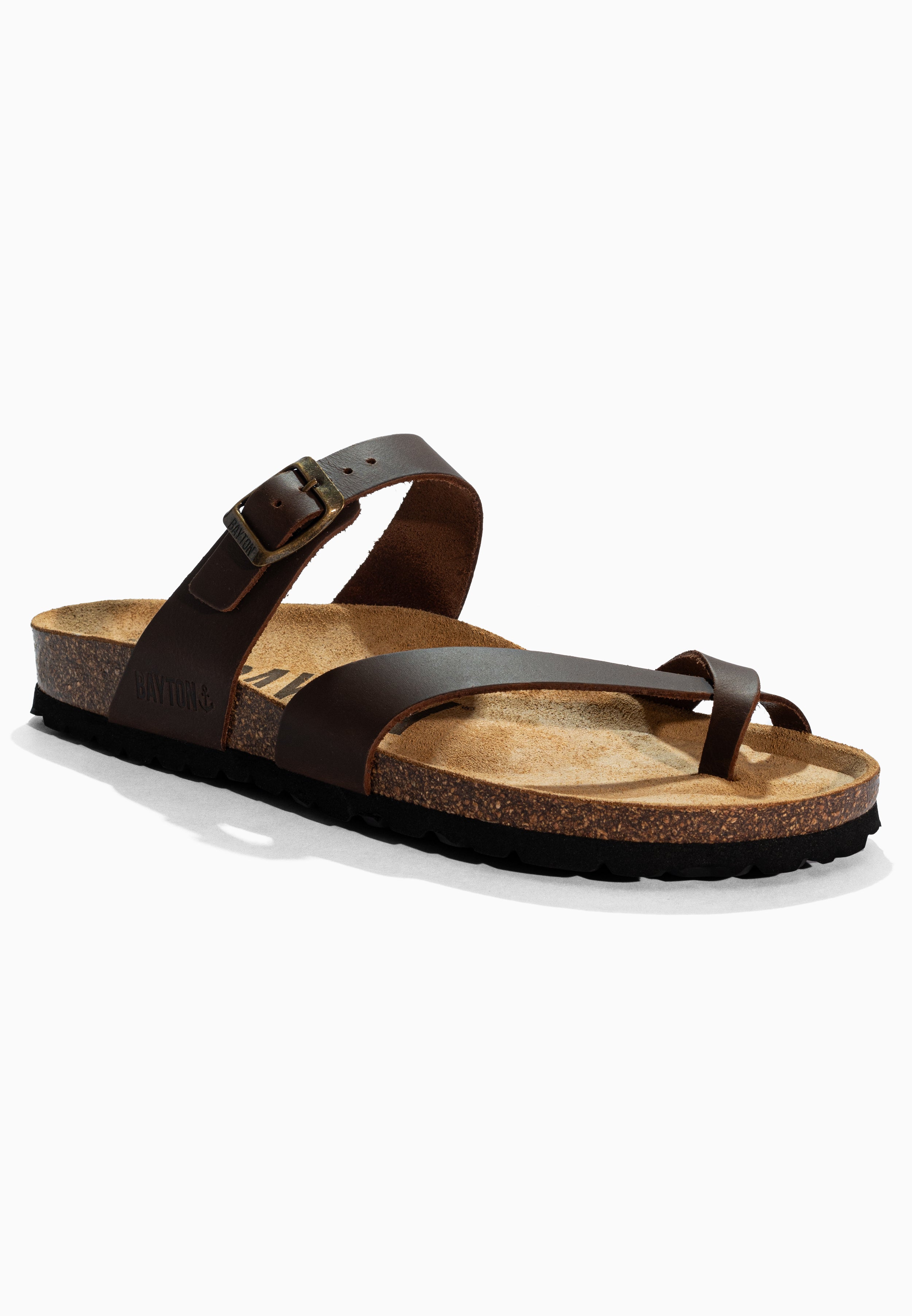 Sandales Diane Marron en Cuir