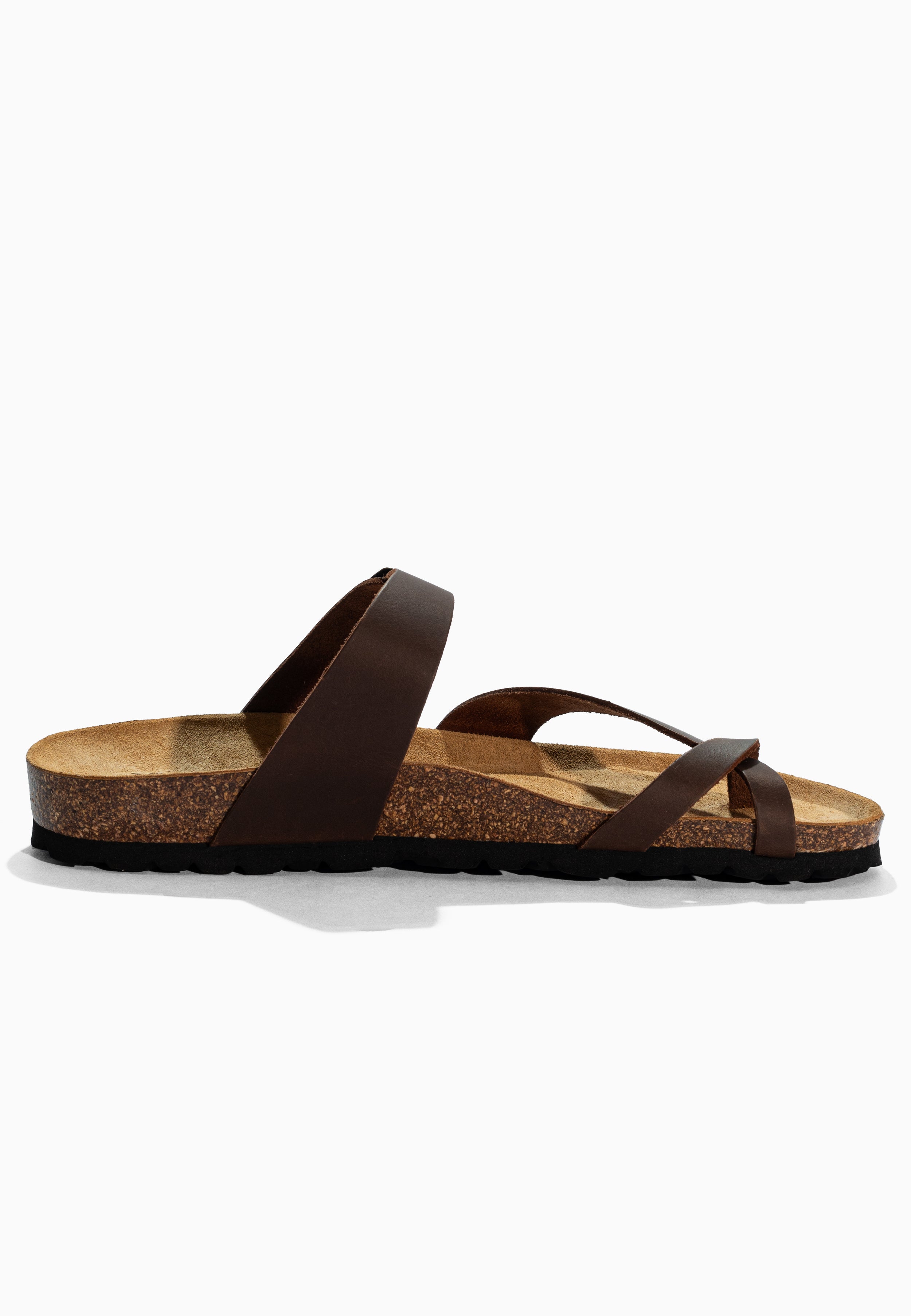 Sandales Diane Marron en Cuir