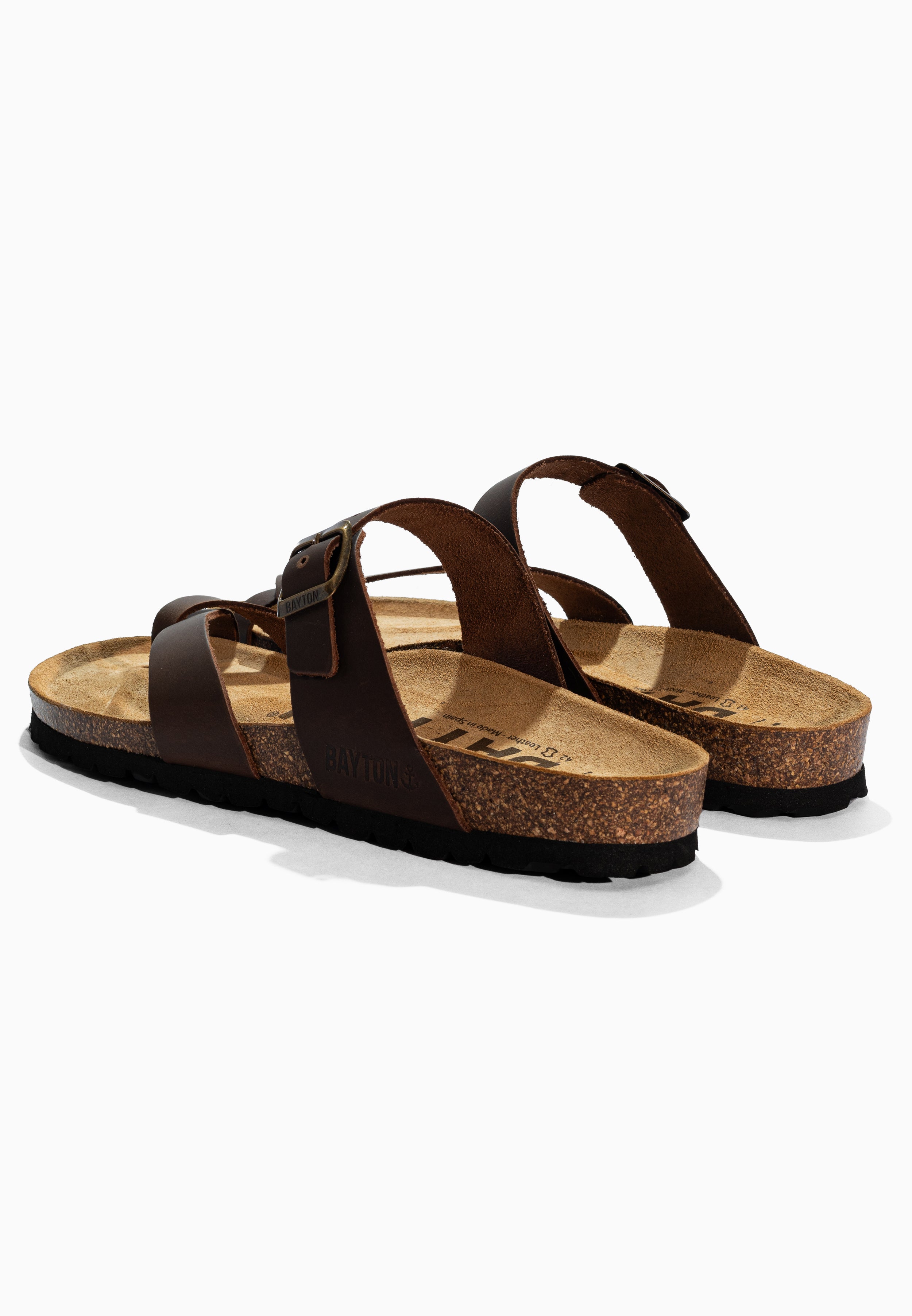 Sandales Diane Marron en Cuir