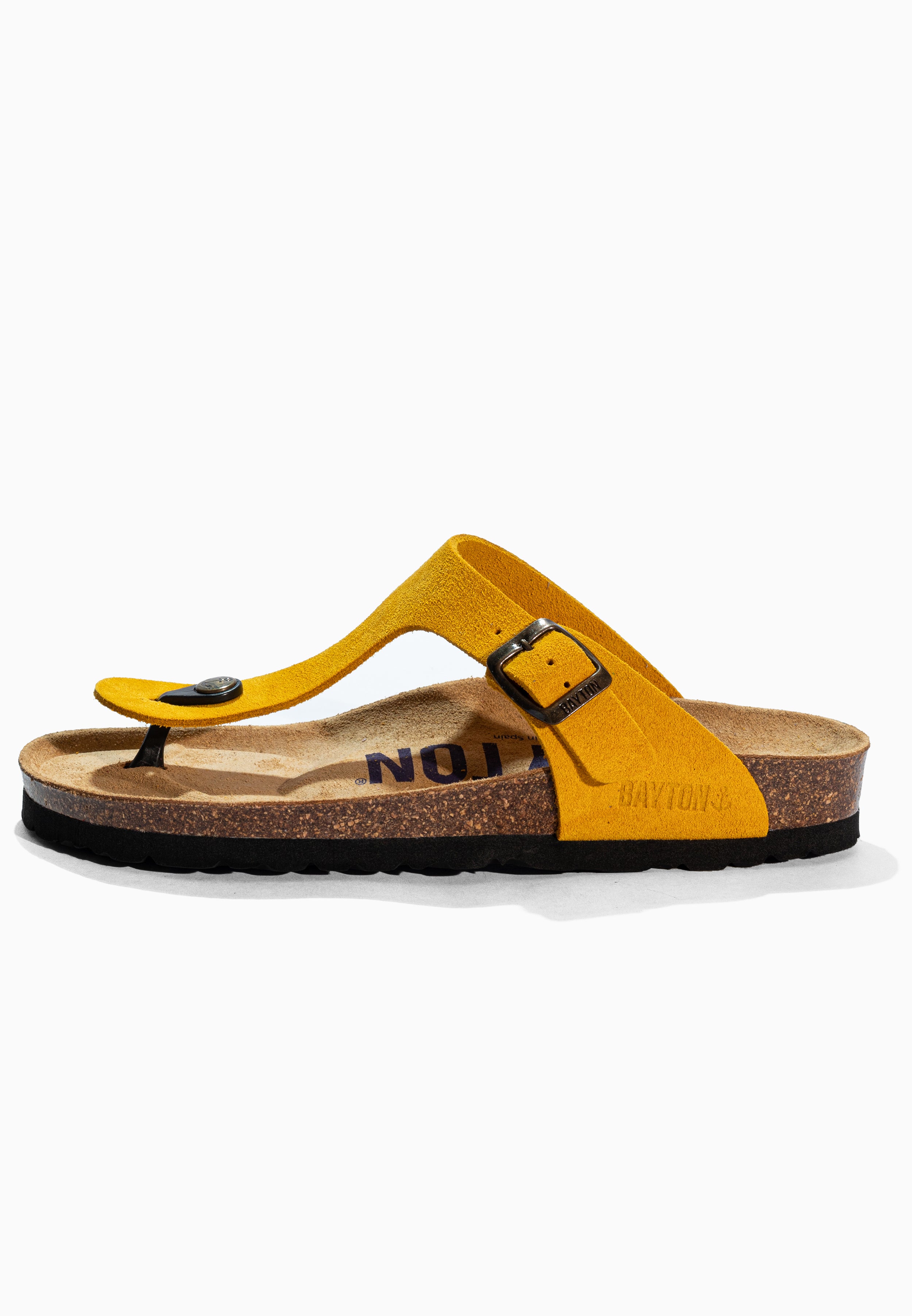 Yellow Mercury Suede Leather Sandals