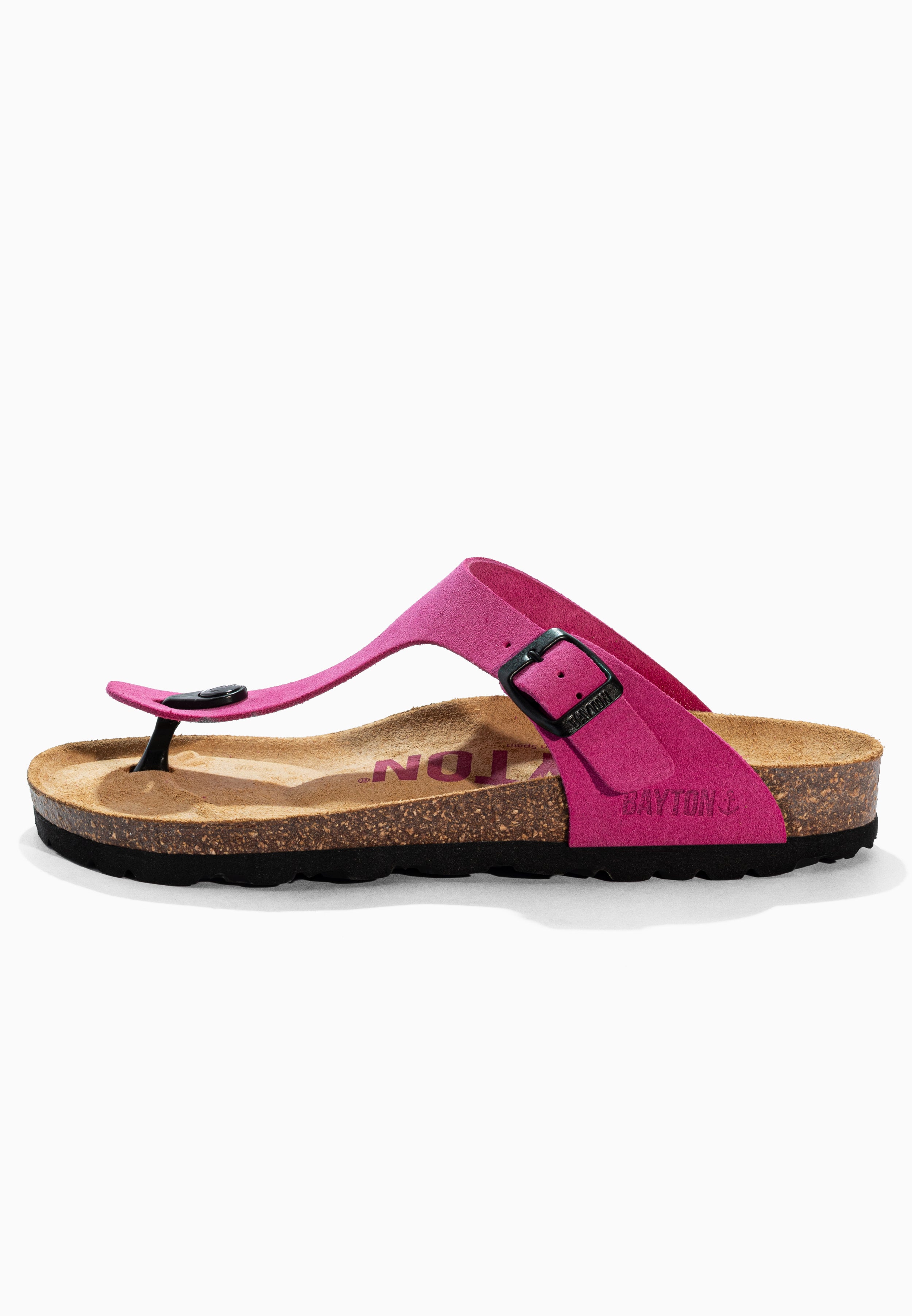 Mercure Pink Suede Leather Sandals