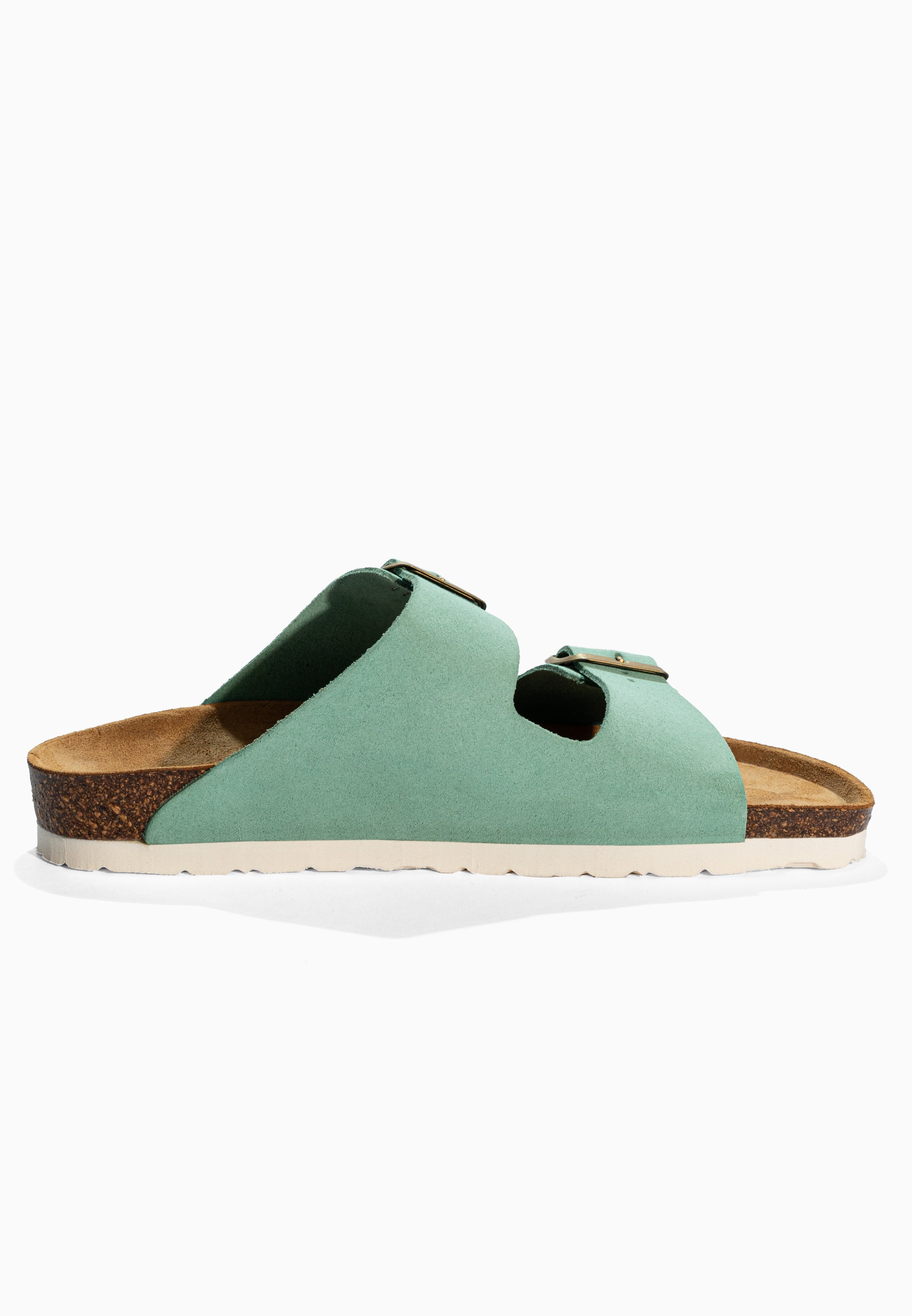 Atlas Turquoise Suede Leather Sandals