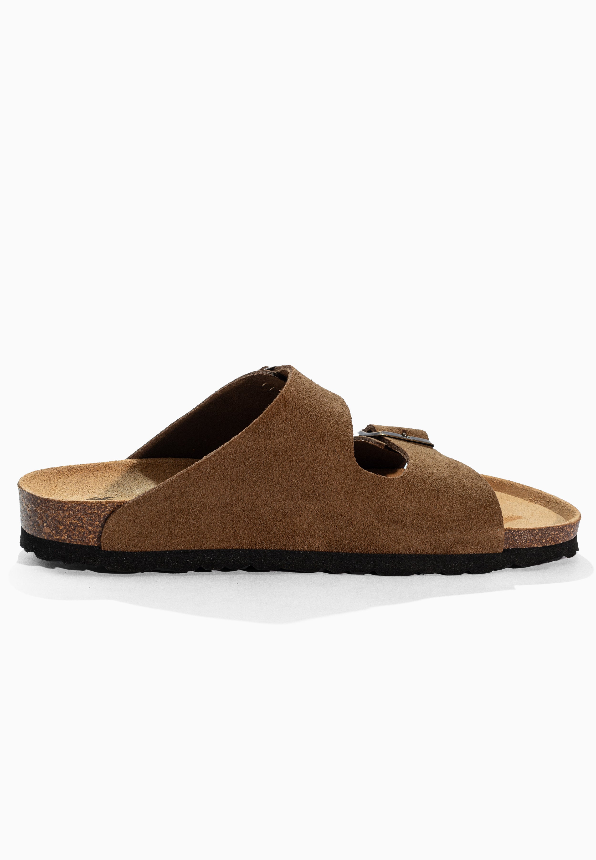 Atlas Brown Suede Leather Sandals