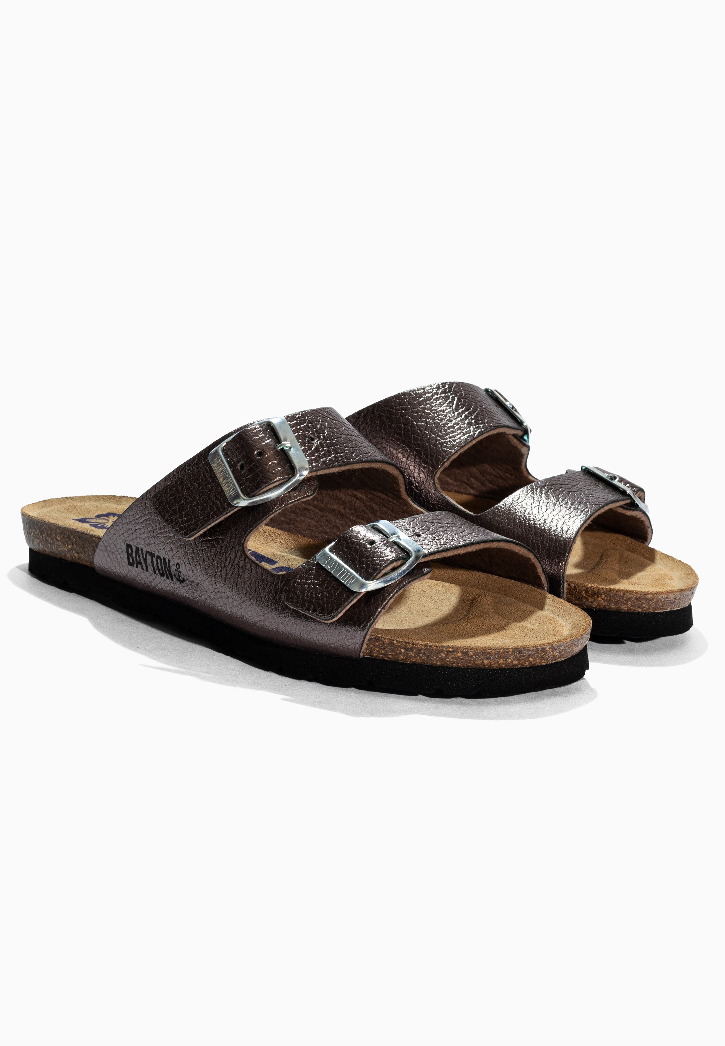 Astrakan Pewter Sandals