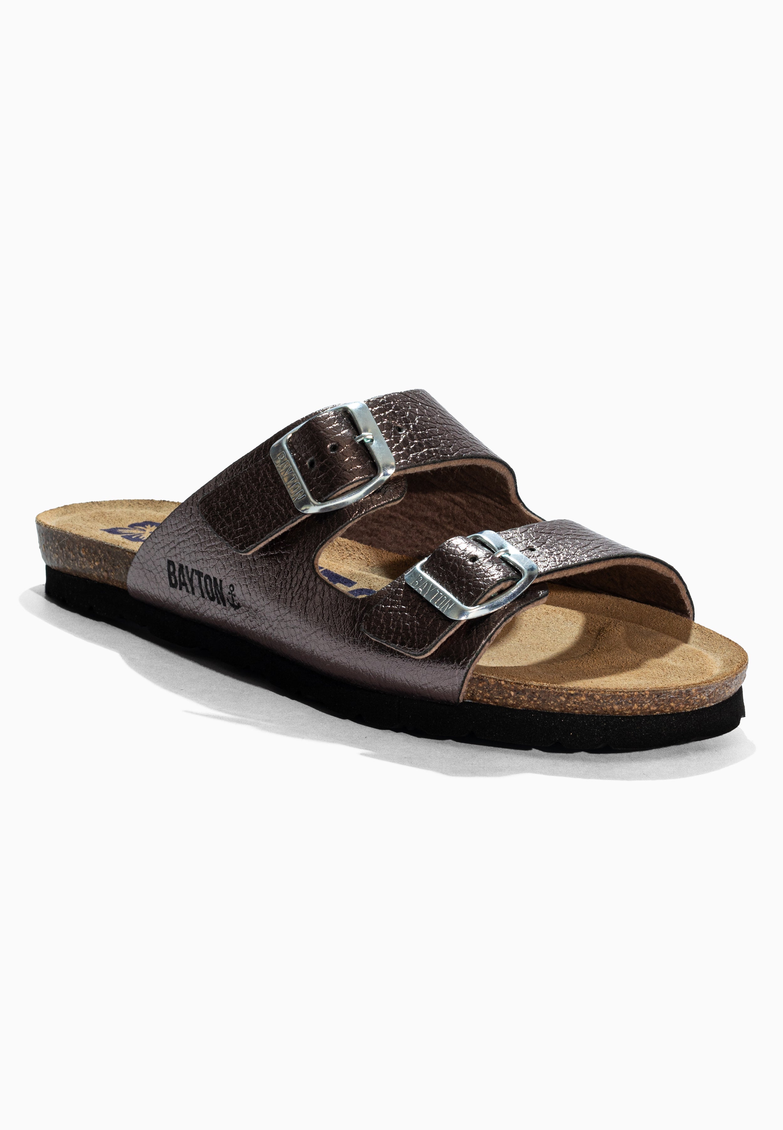 Astrakan Pewter Sandals