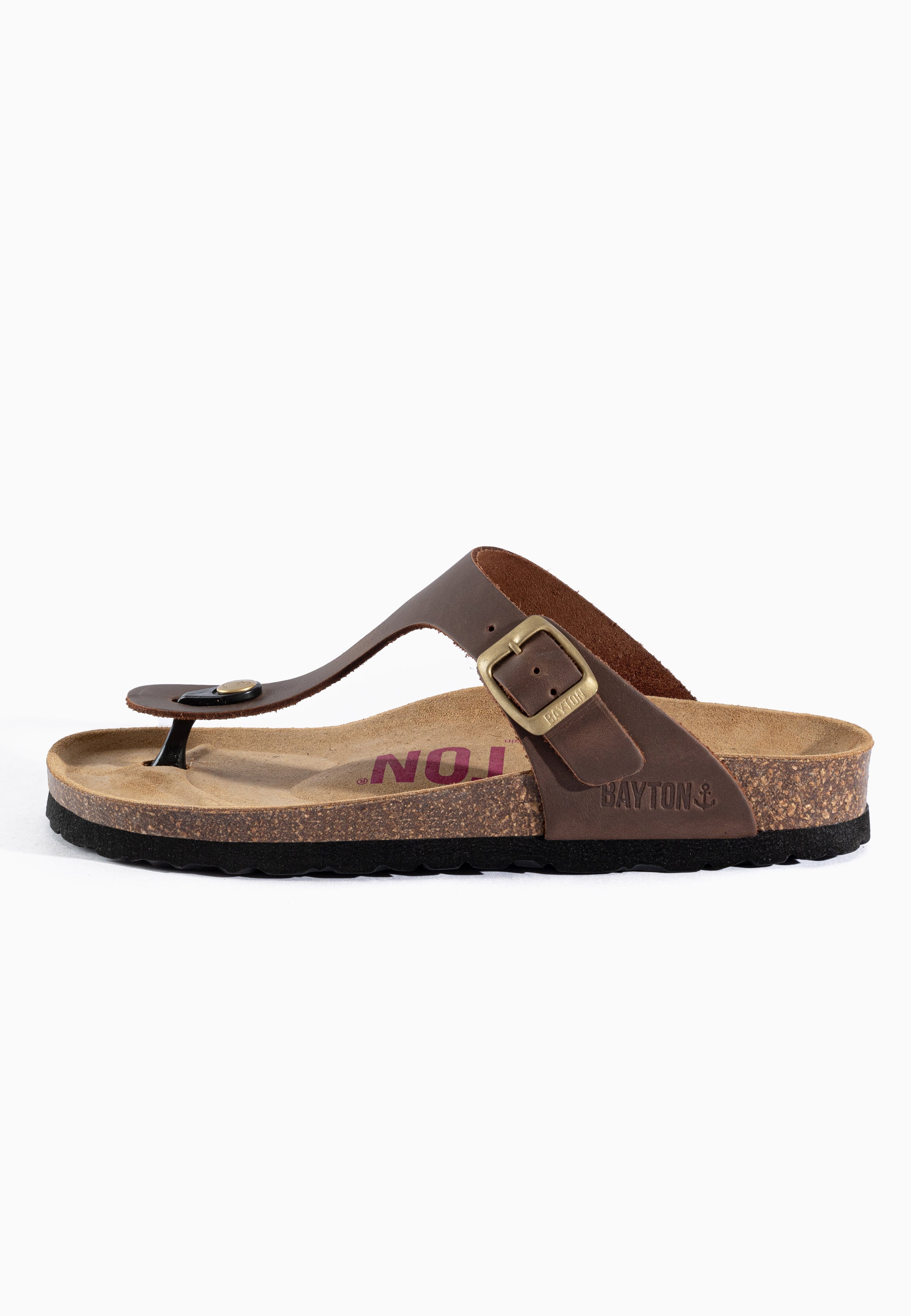 Brown Leather Mercury Sandals