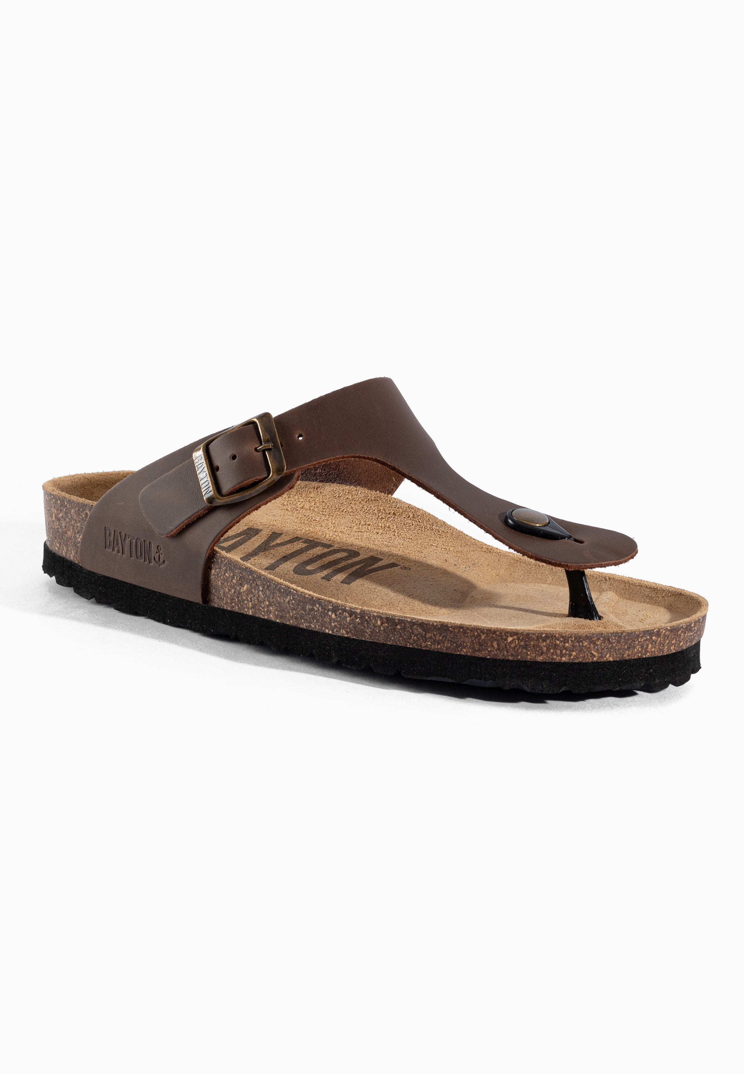 Sandales Mercure Marron en Cuir