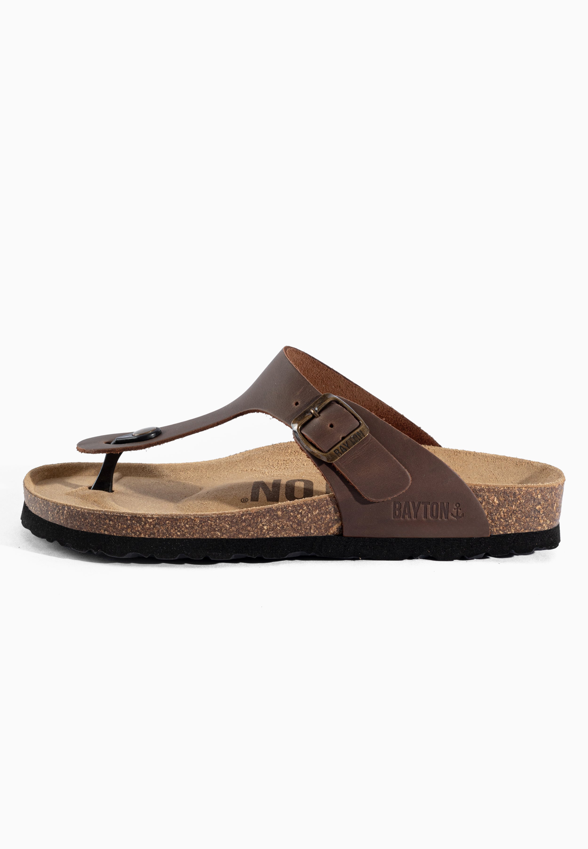 Sandales Mercure Marron en Cuir