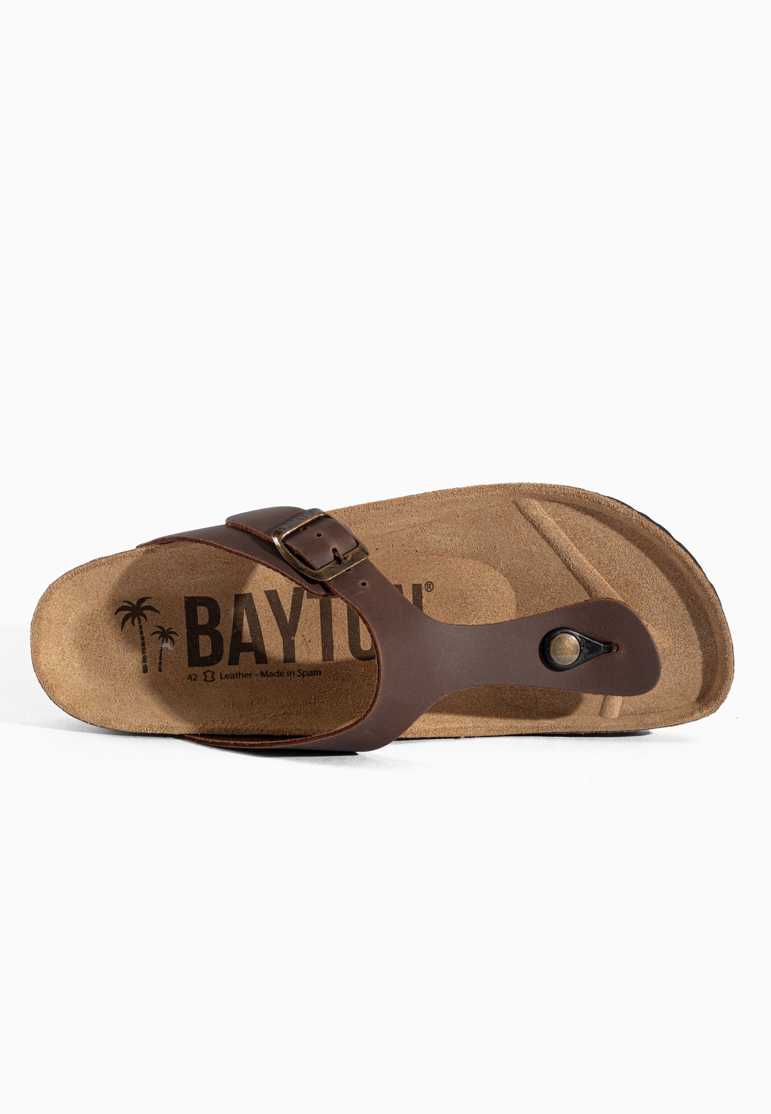 Brown Leather Mercury Sandals