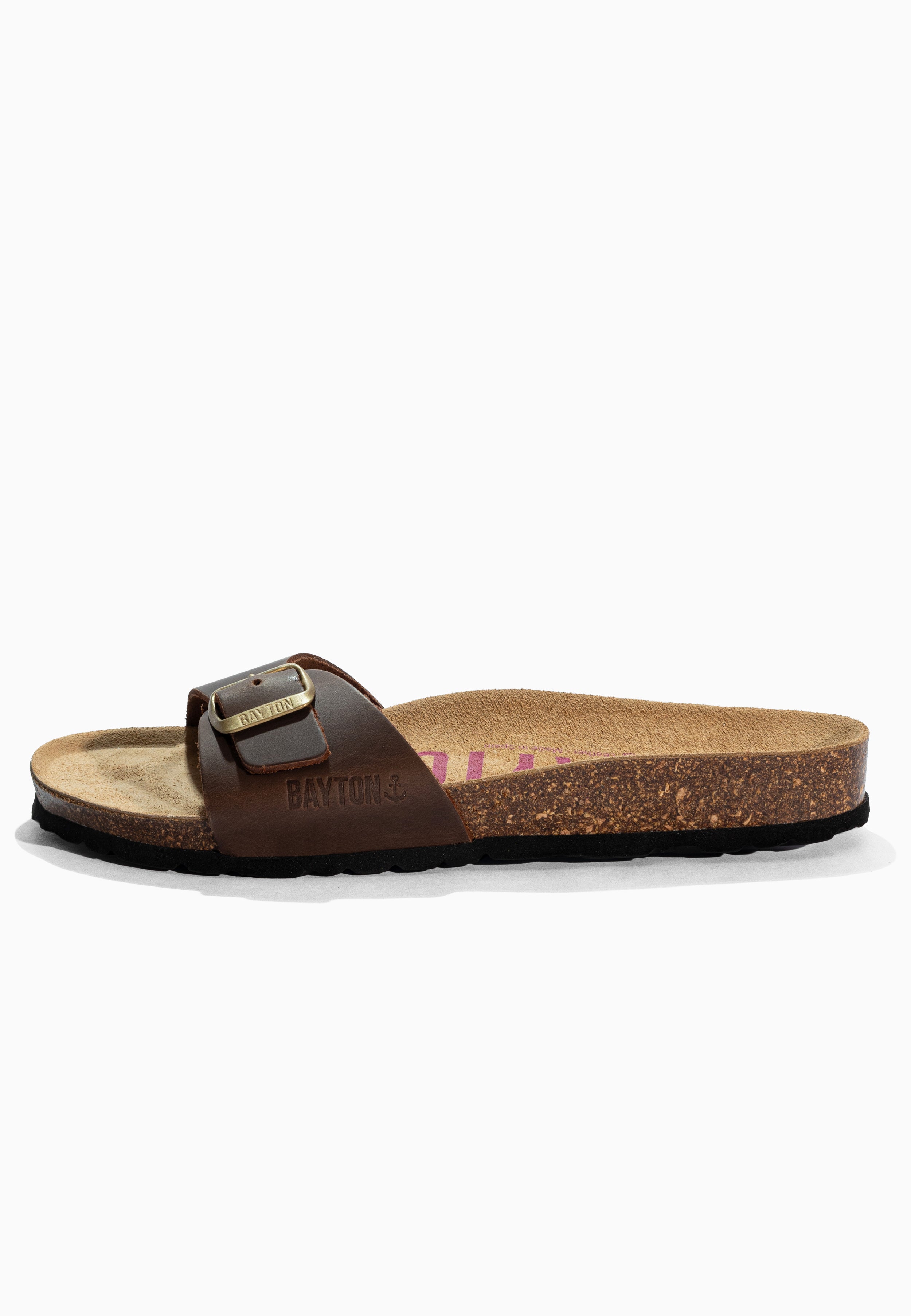 Zephyr Brown Leather Sandals