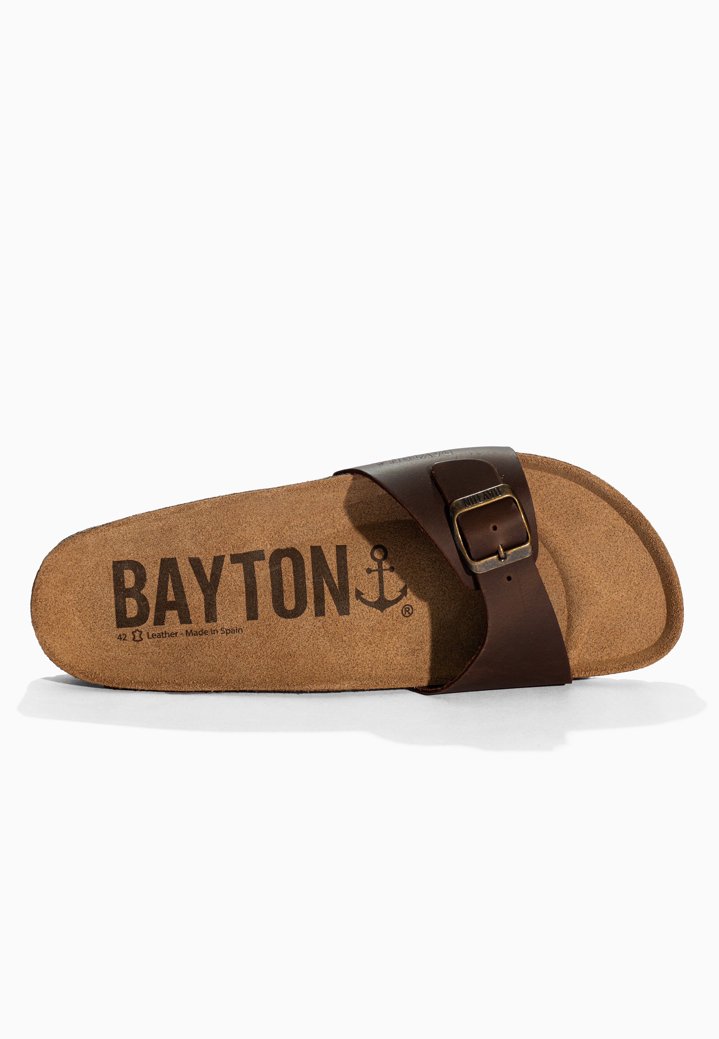 Zephyr Brown Leather Sandals