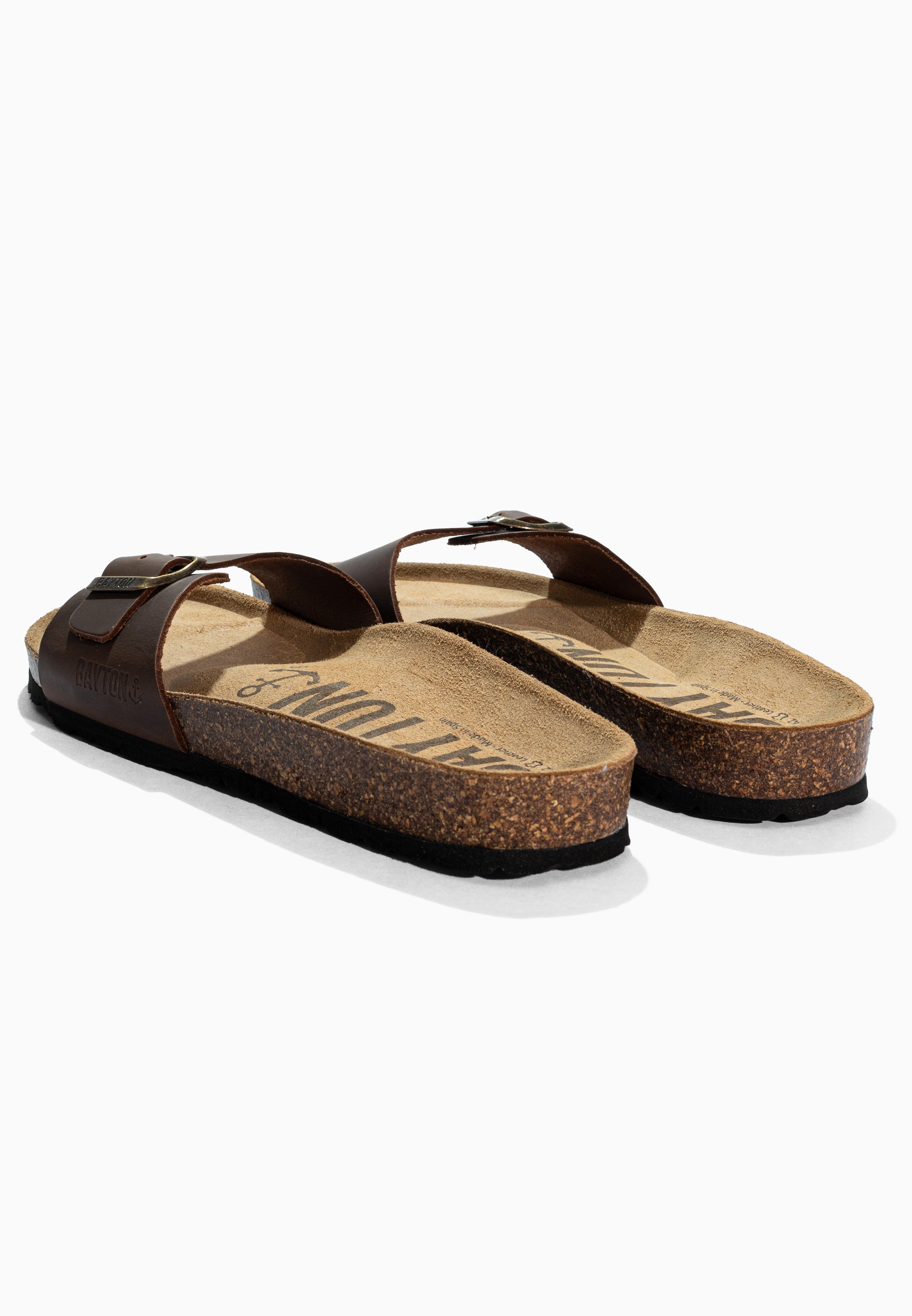 Zephyr Brown Leather Sandals