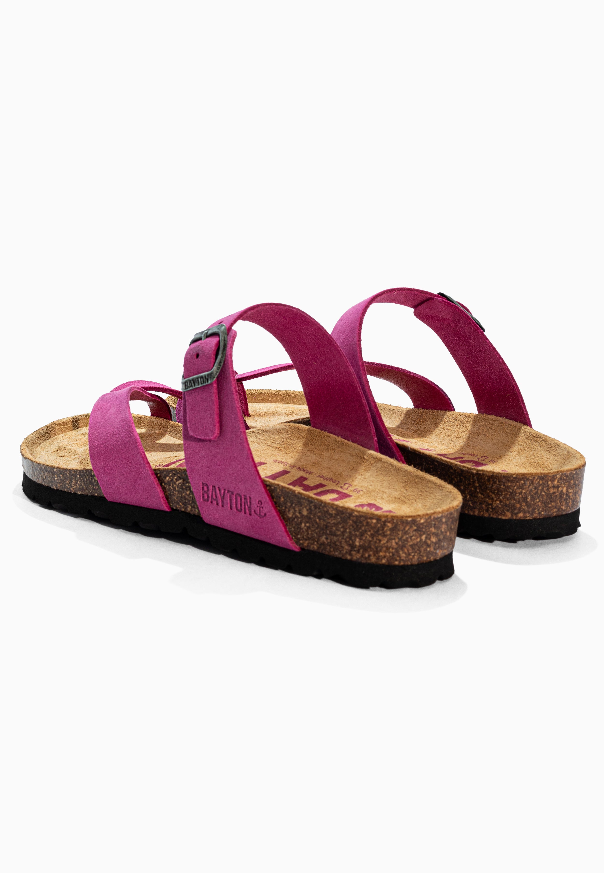 Diane Rose Suede Leather Sandals