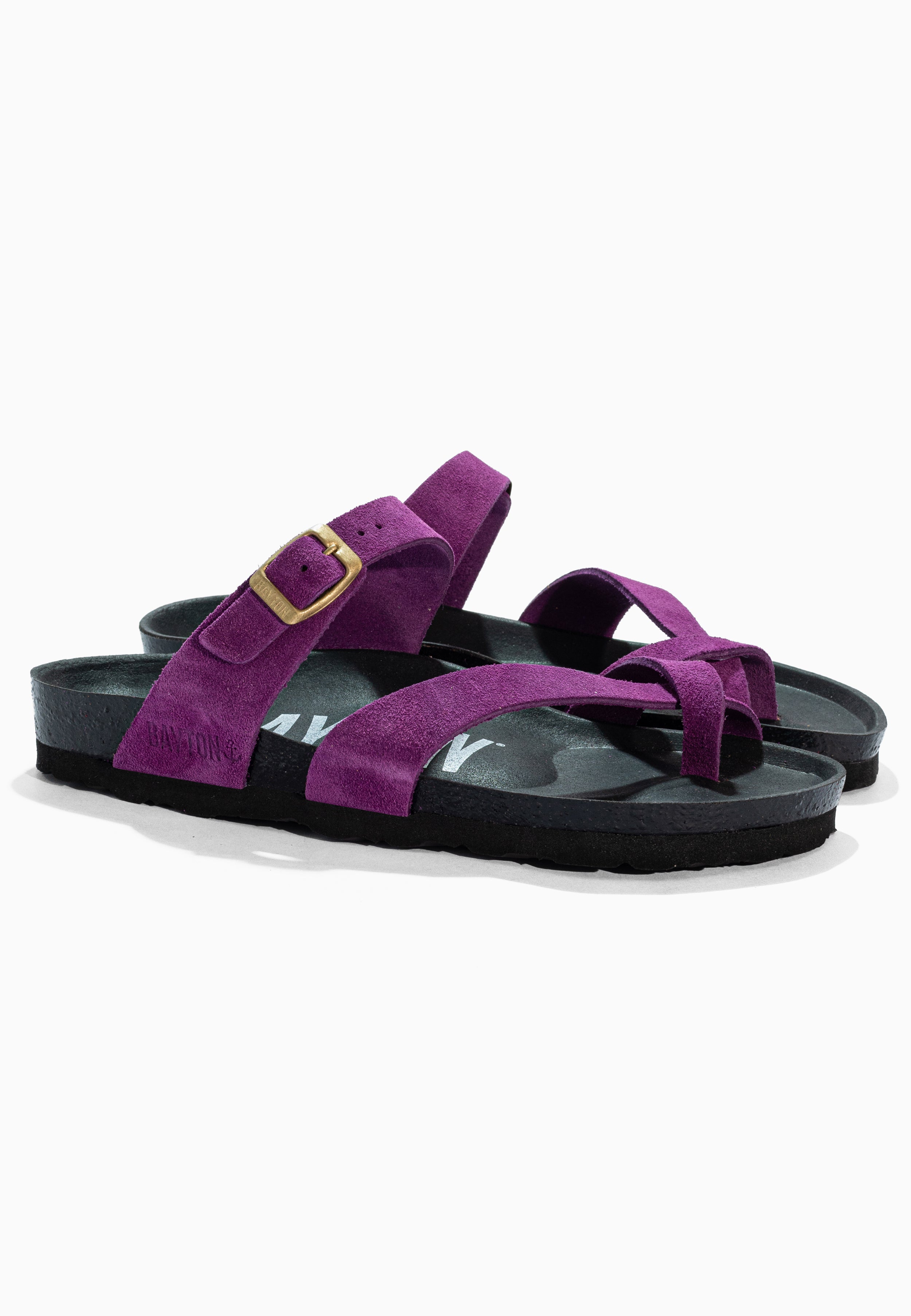 Sandales Diane Violet en Cuir Suédé