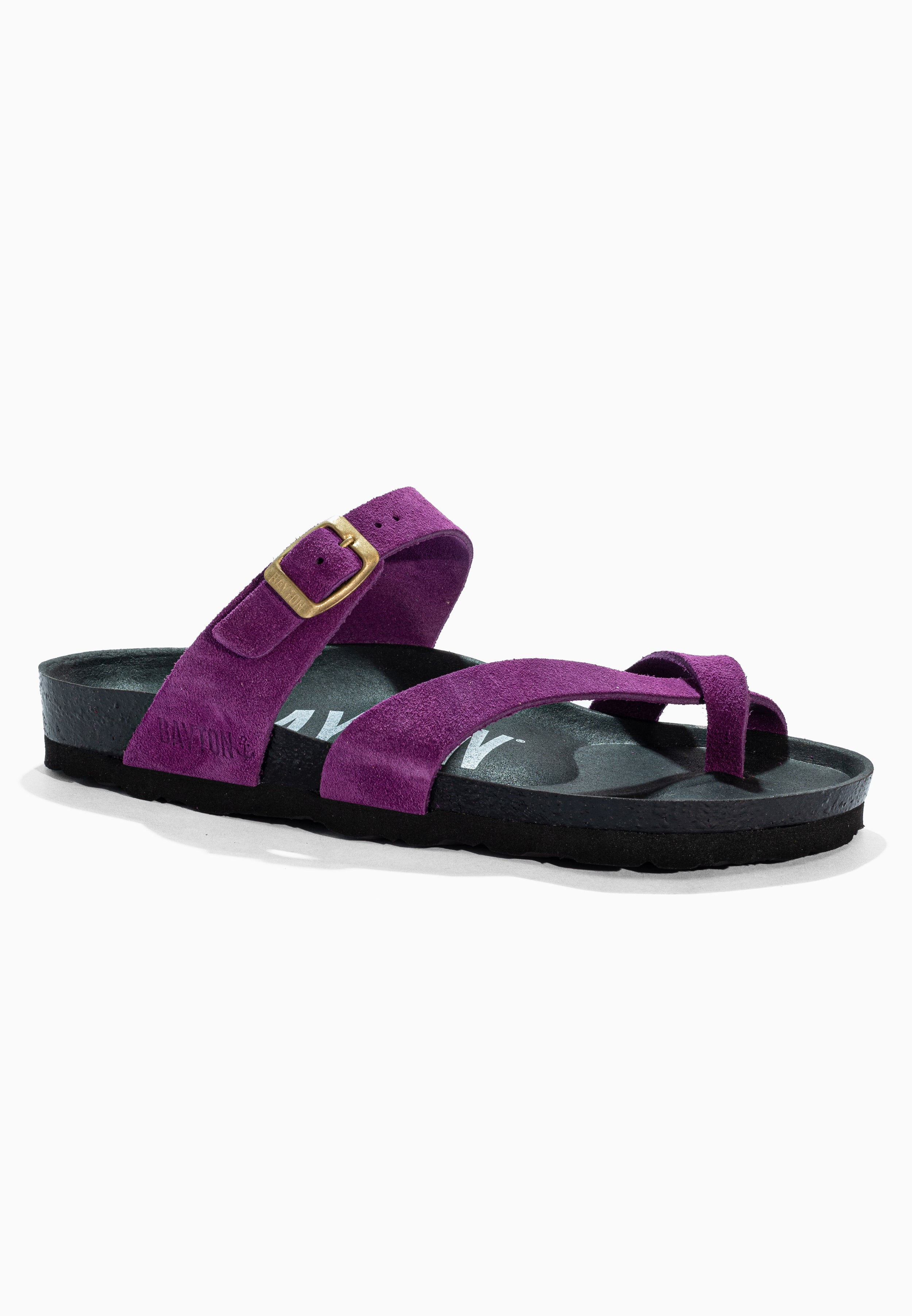 Diane Violet Suede Leather Sandals