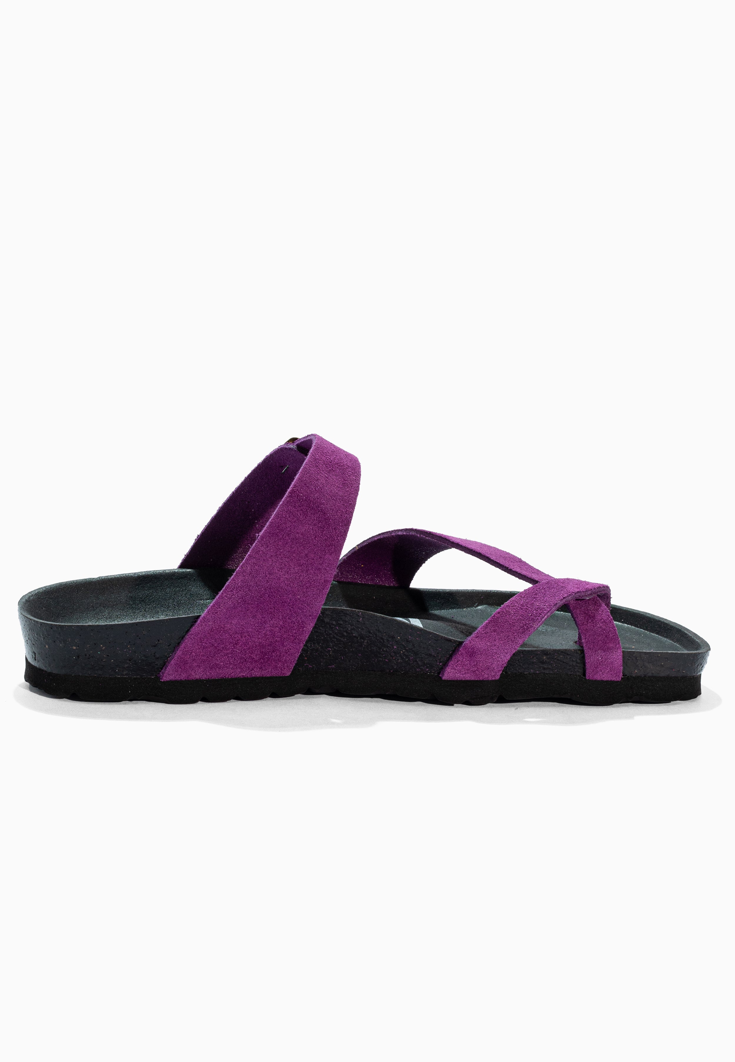 Sandales Diane Violet en Cuir Suédé