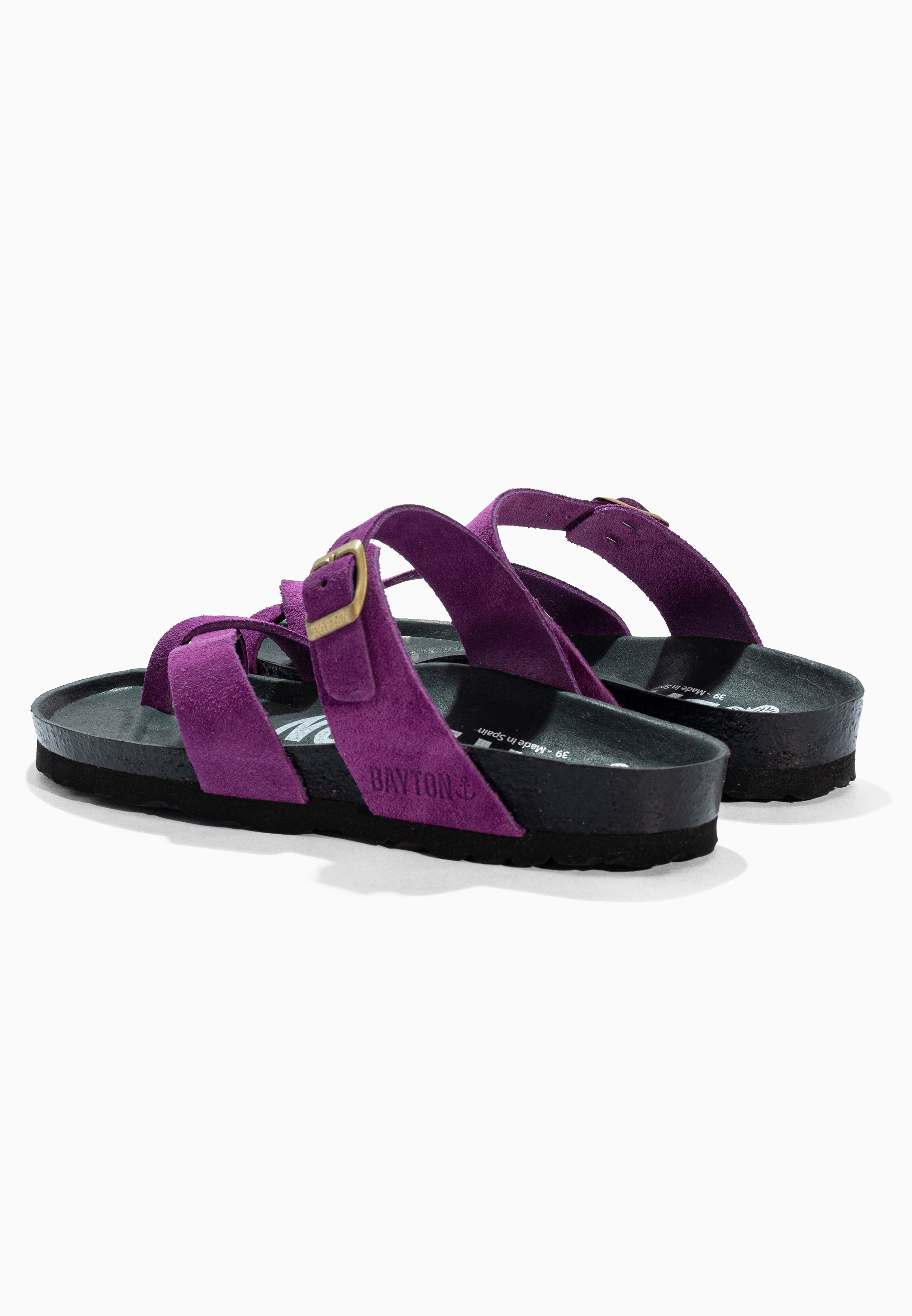 Sandales Diane Violet en Cuir Suédé