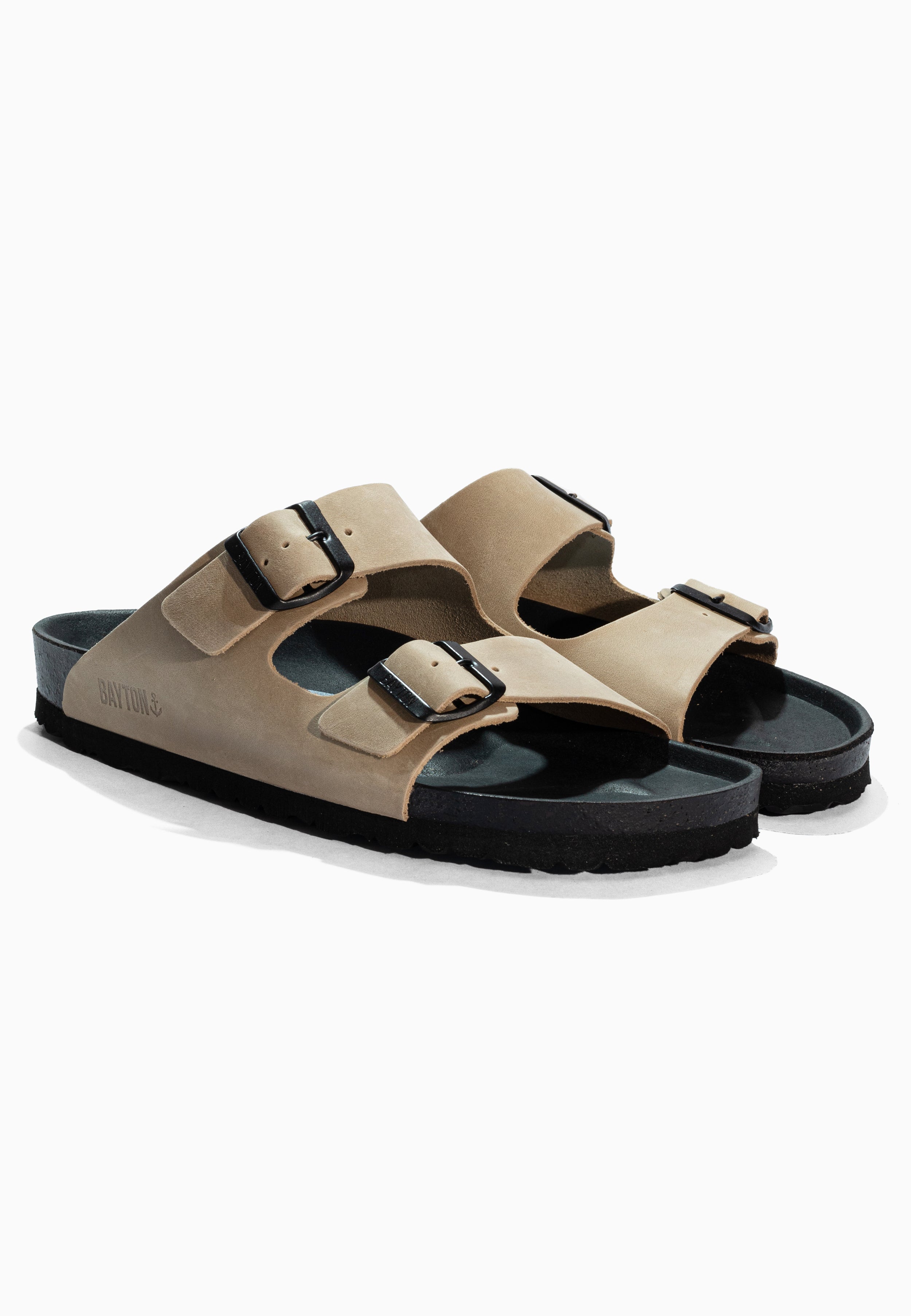 Sandales Atlas Beige en Cuir