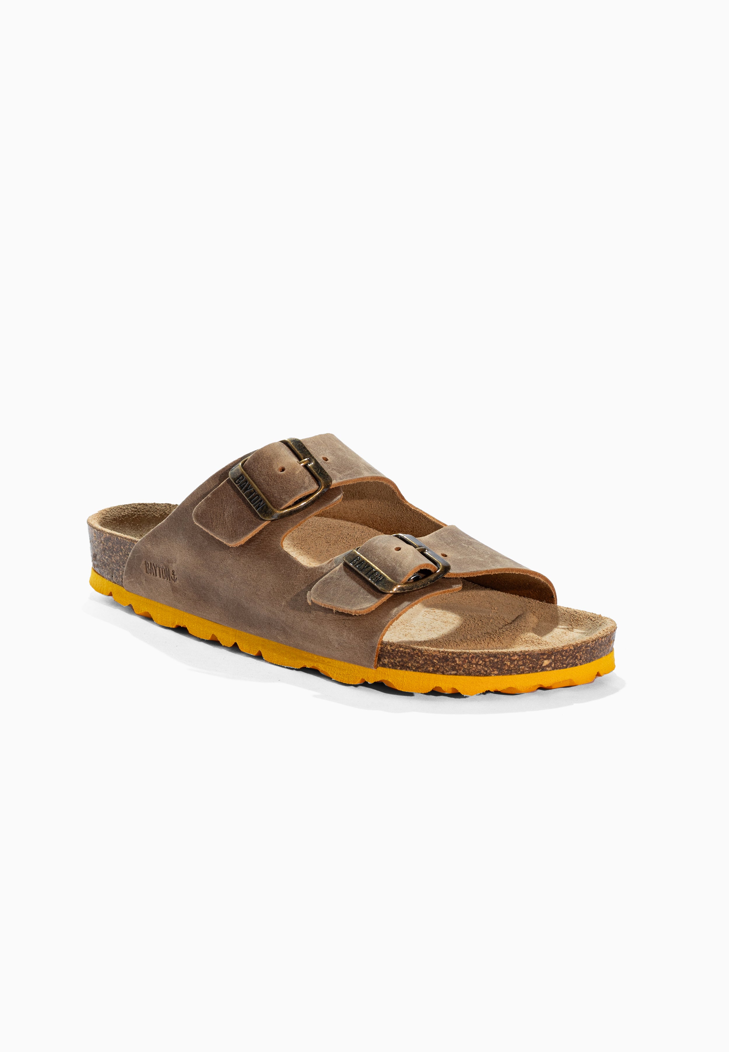 Sandales Atlas Marron en Cuir