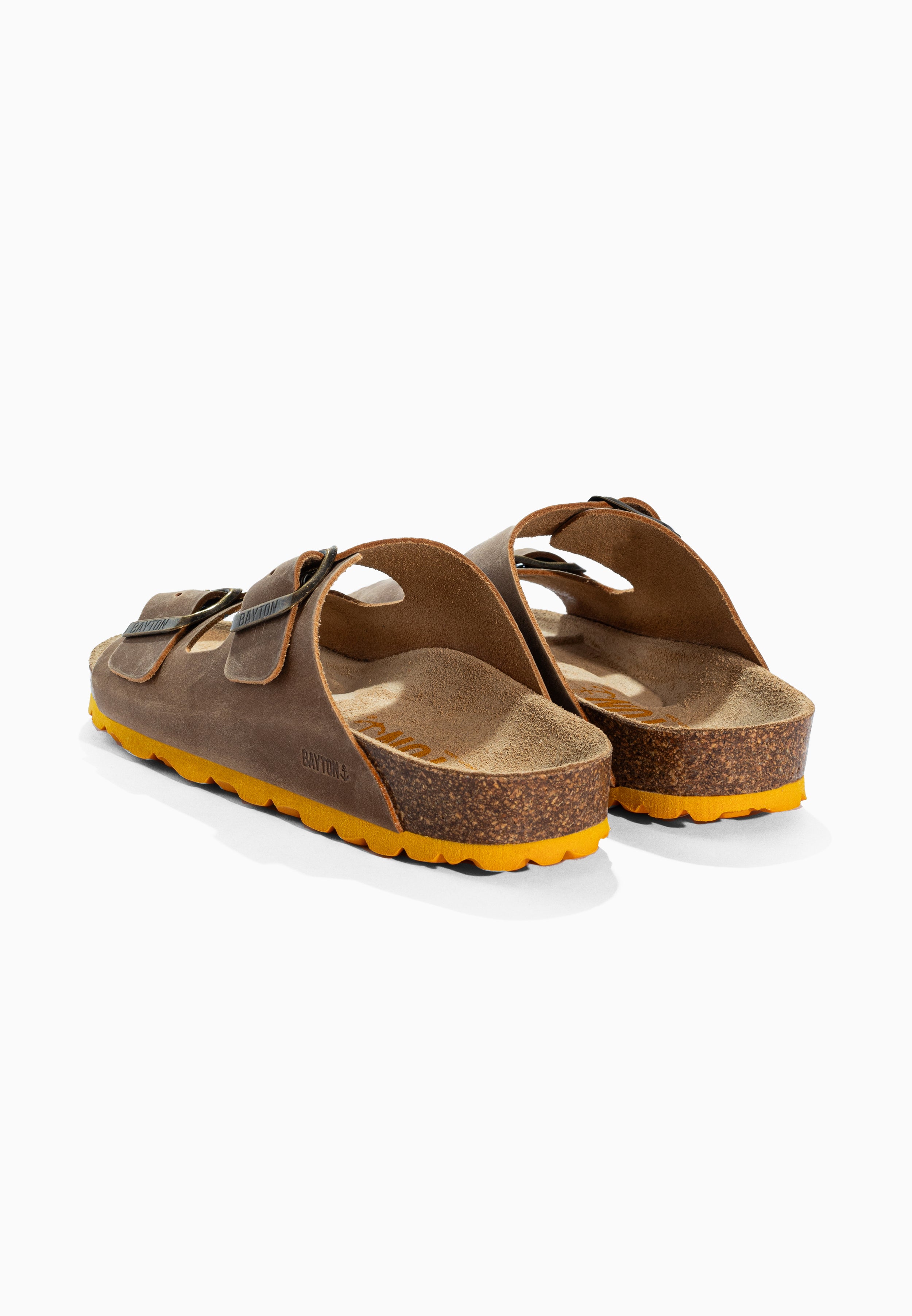 Sandales Atlas Marron en Cuir