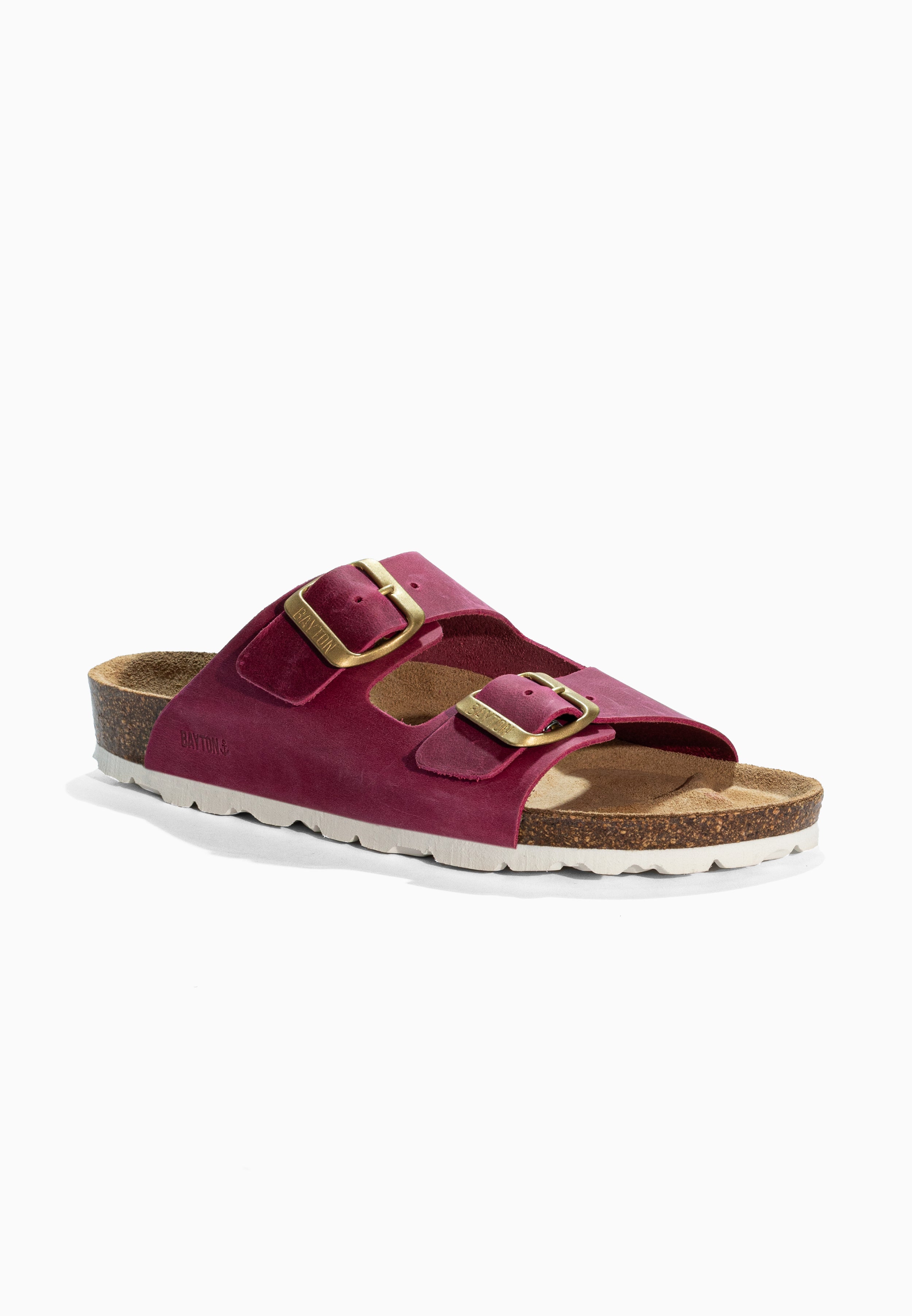 Sandales Atlas Rose en Cuir