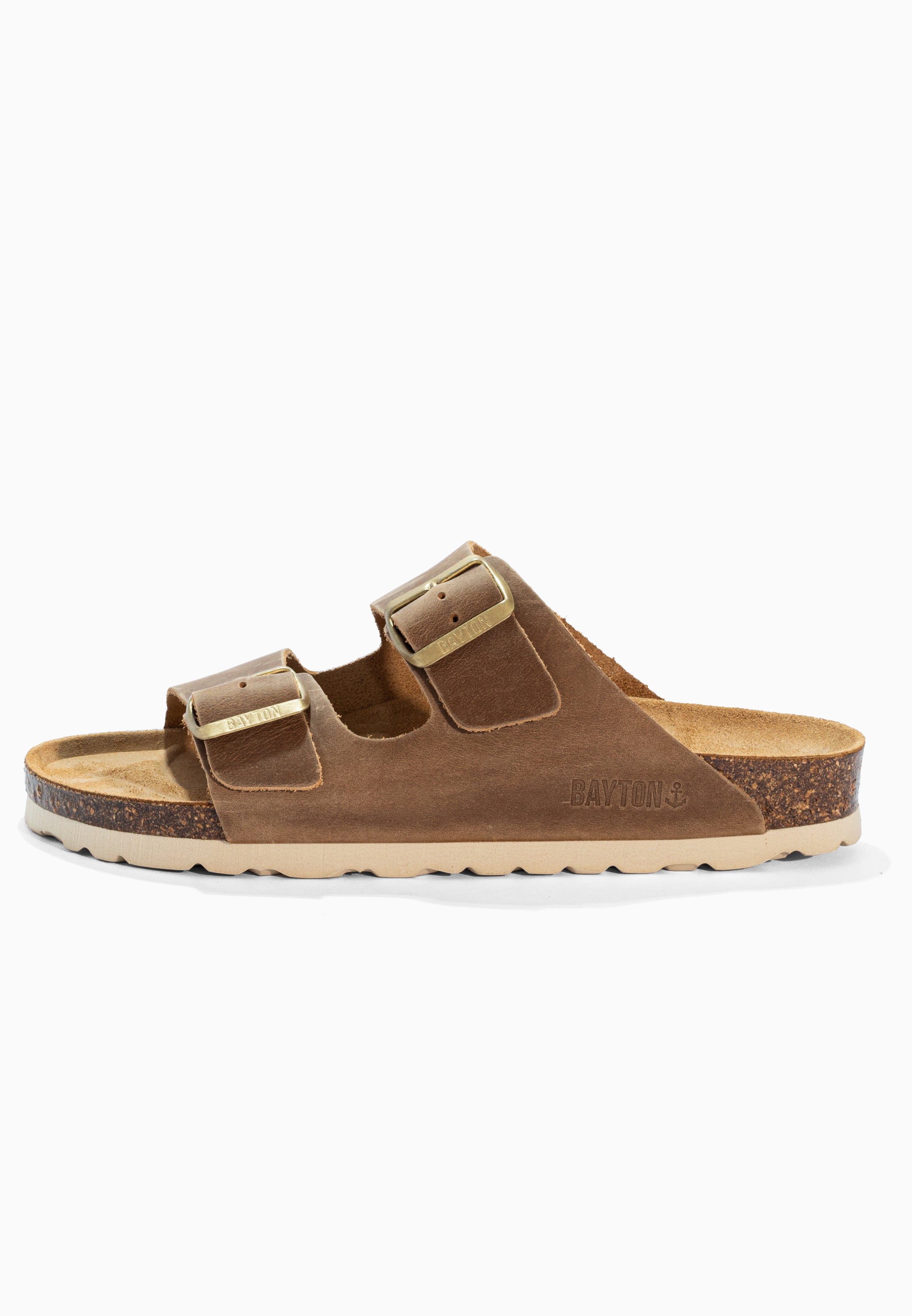 Sandales Atlas Beige en Cuir