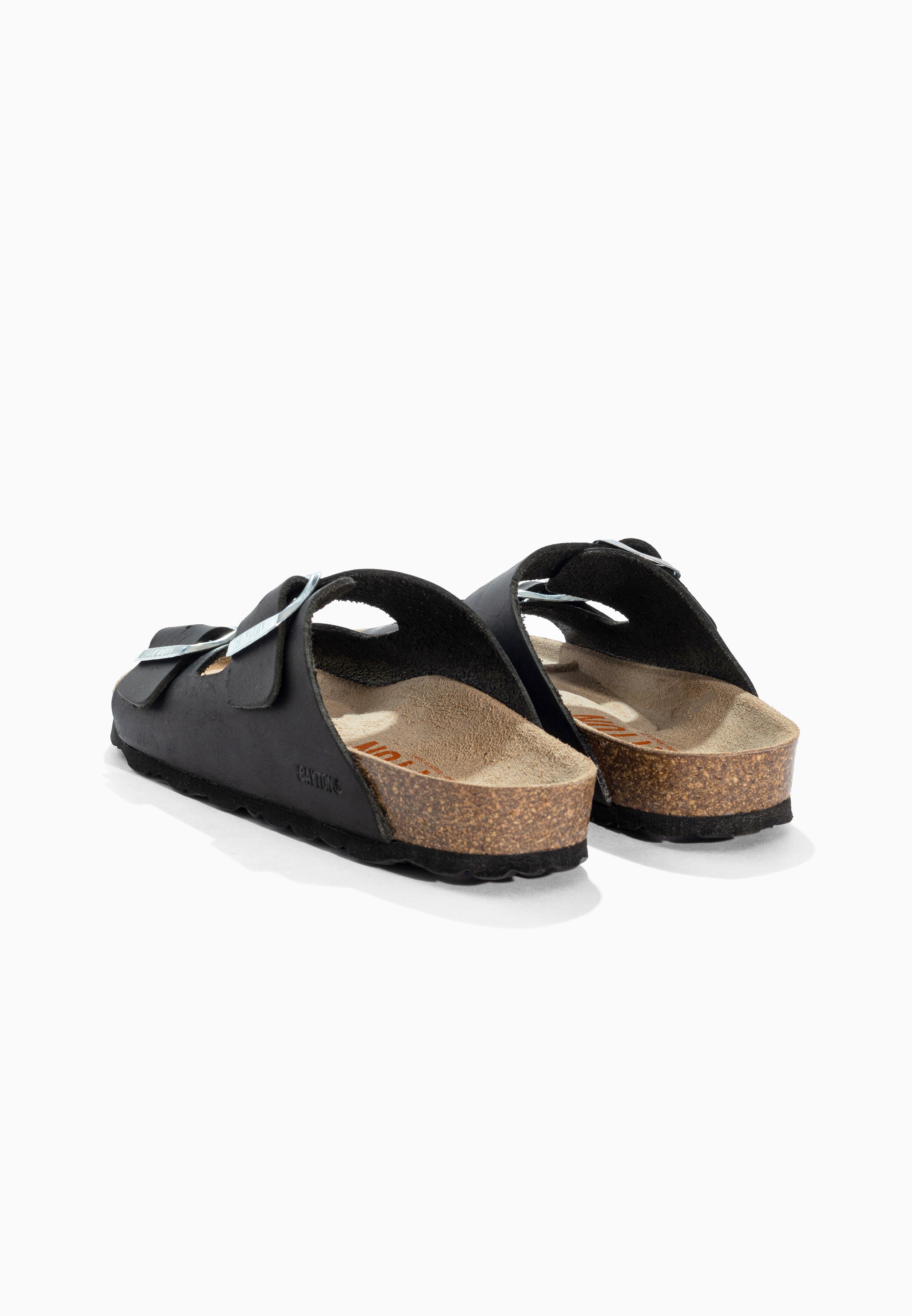 Sandales Atlas Noir en Cuir