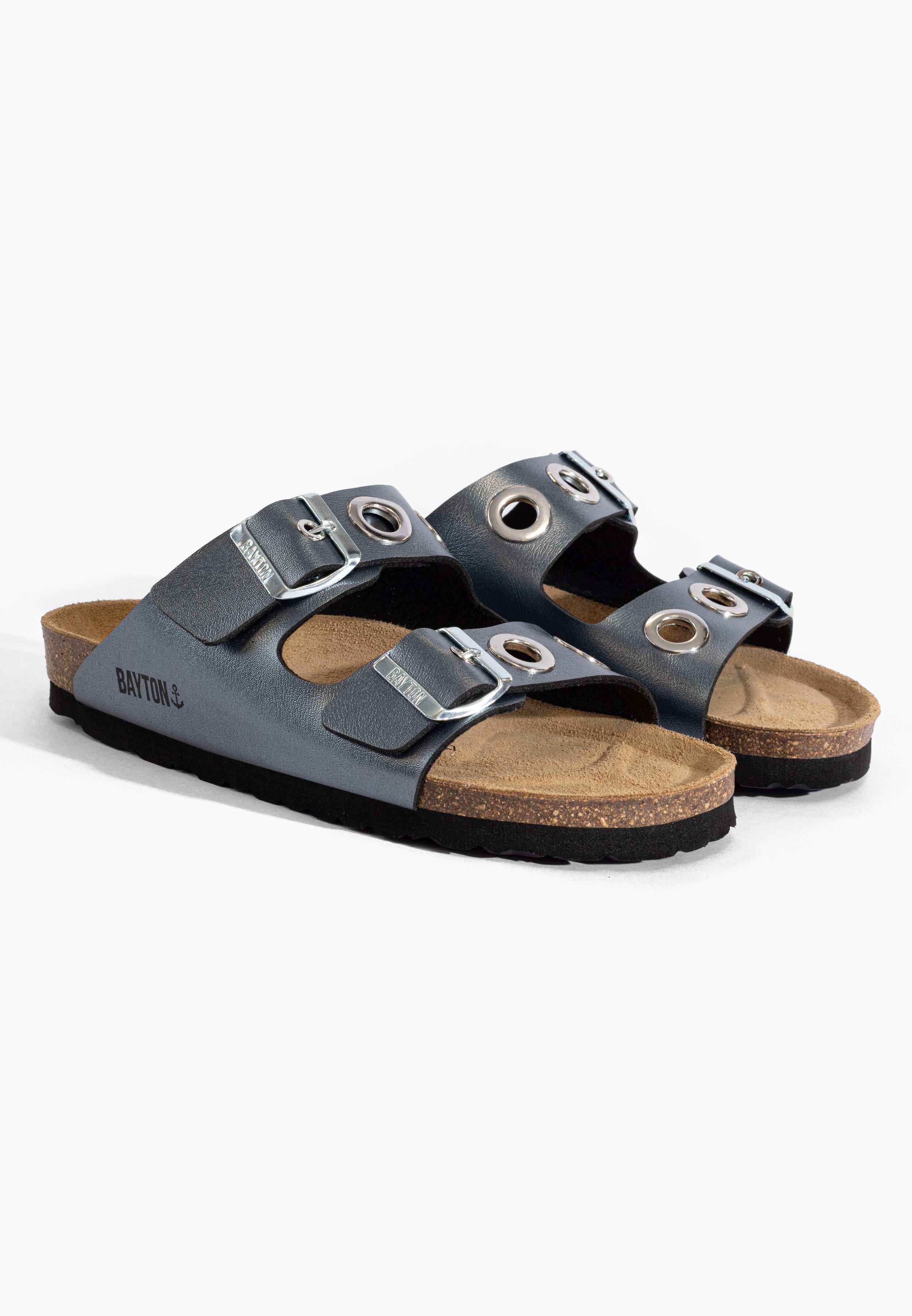 Janny Pewter Sandals