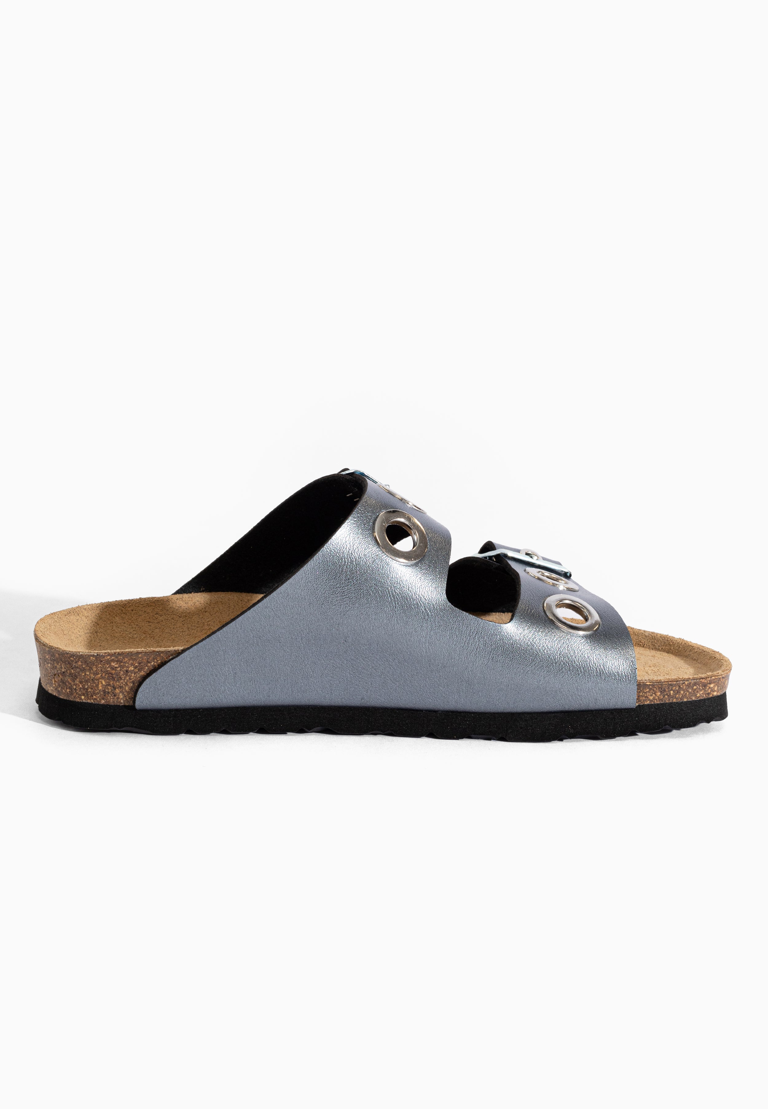 Janny Pewter Sandals