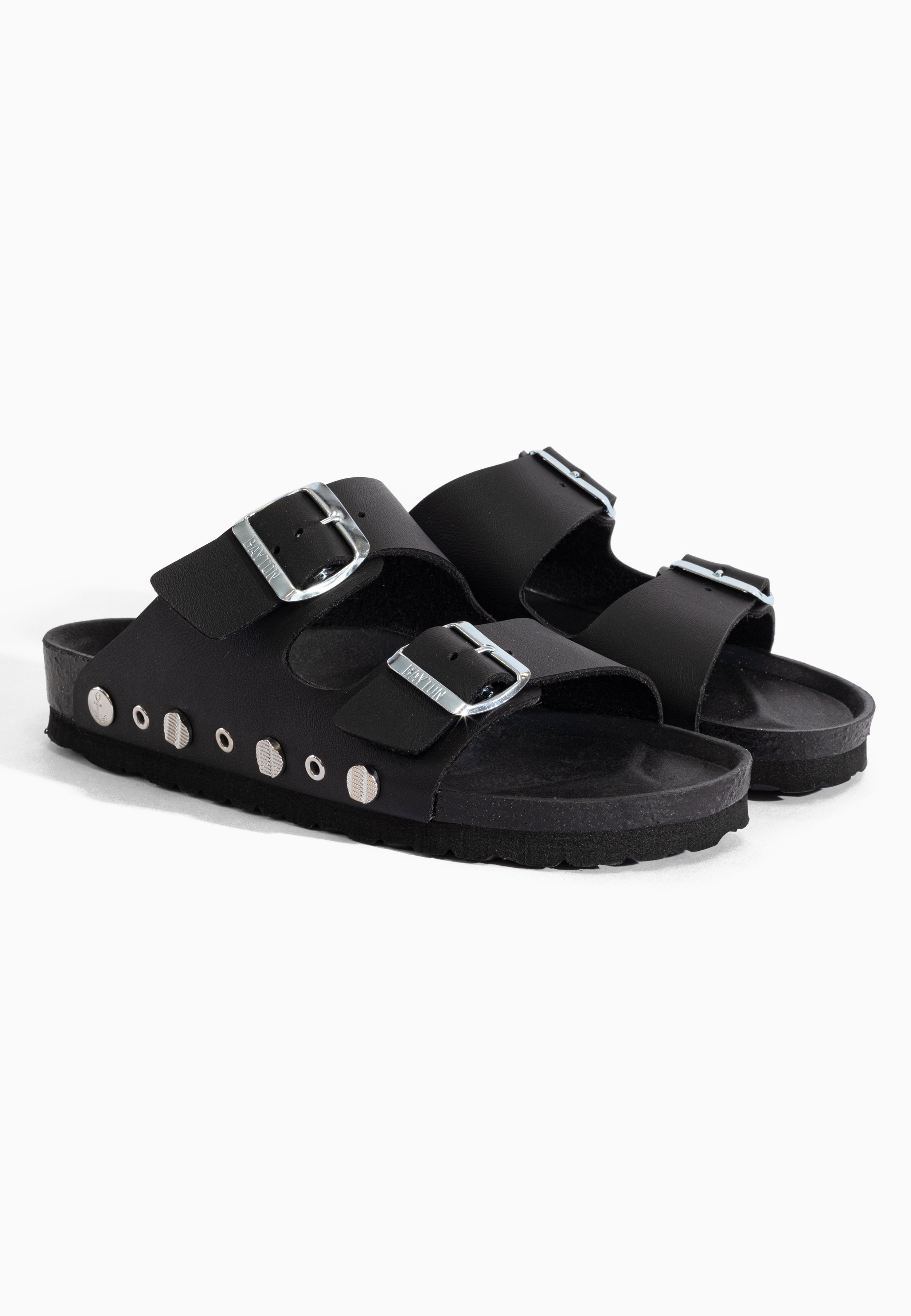 Rivalta Black Sandals