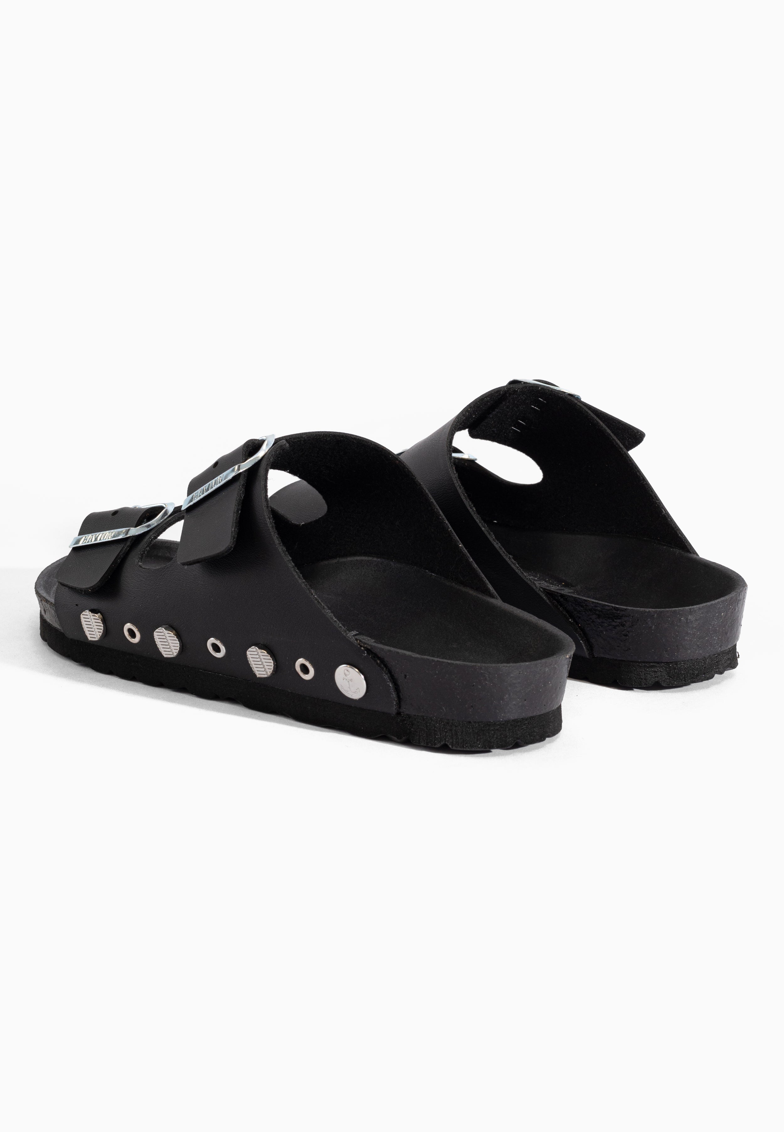 Rivalta Black Sandals