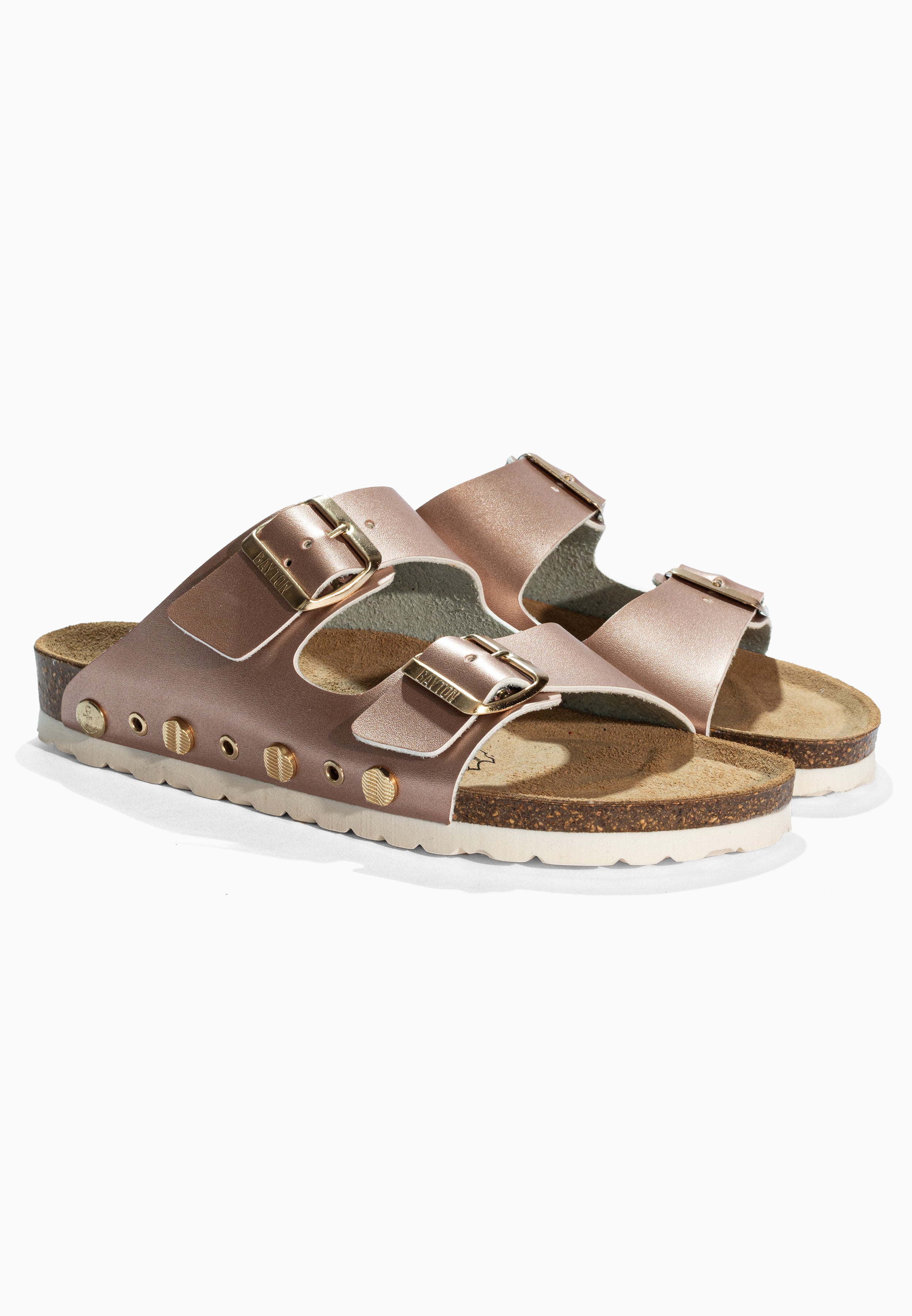 Rivalta Rose Gold Sandals