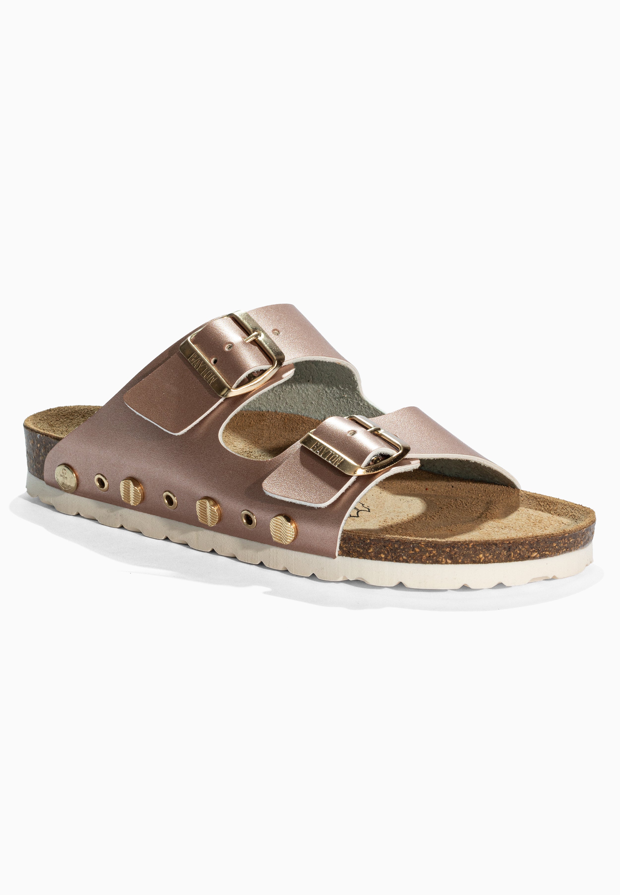 Rivalta Rose Gold Sandals