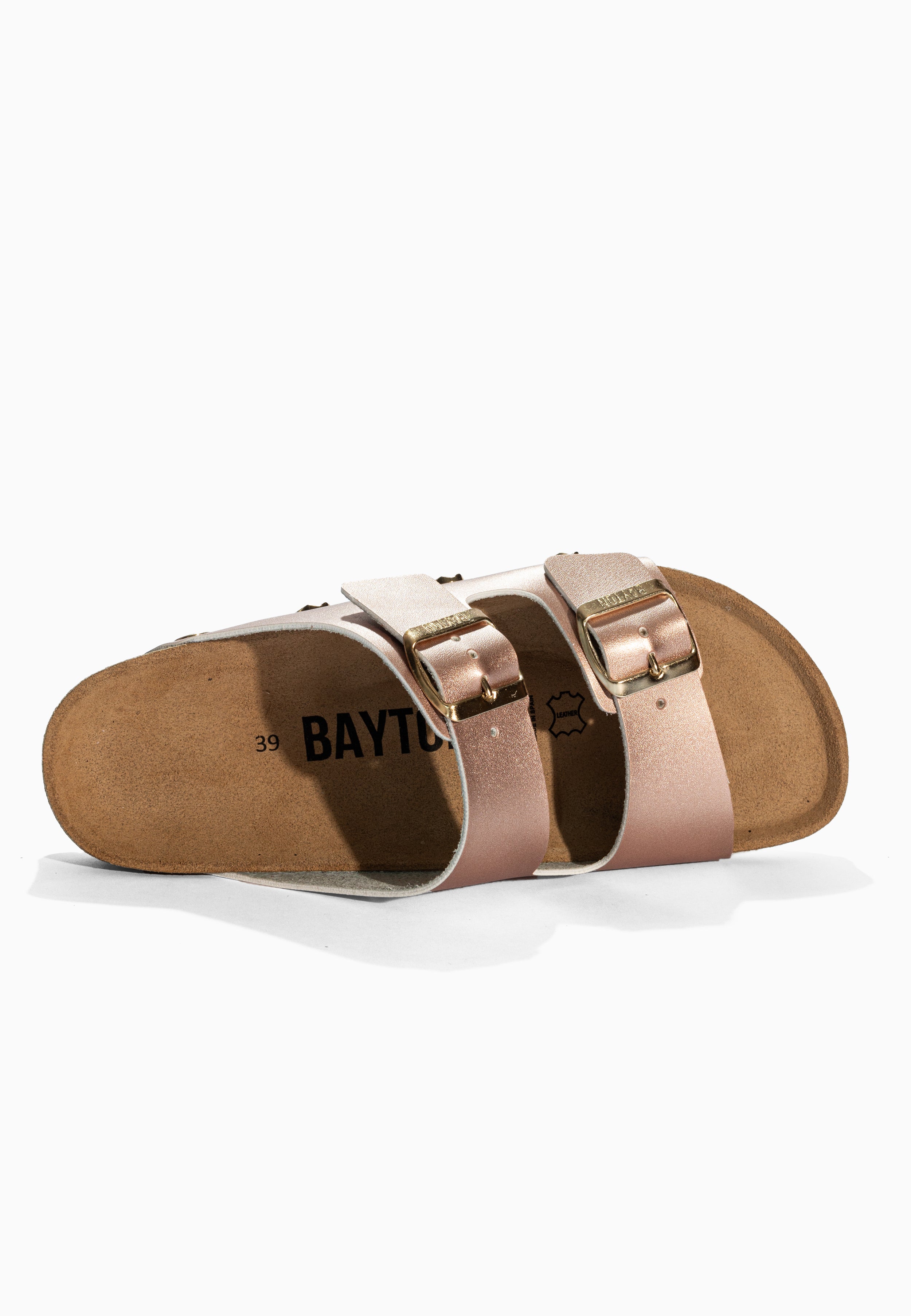 Rivalta Rose Gold Sandals