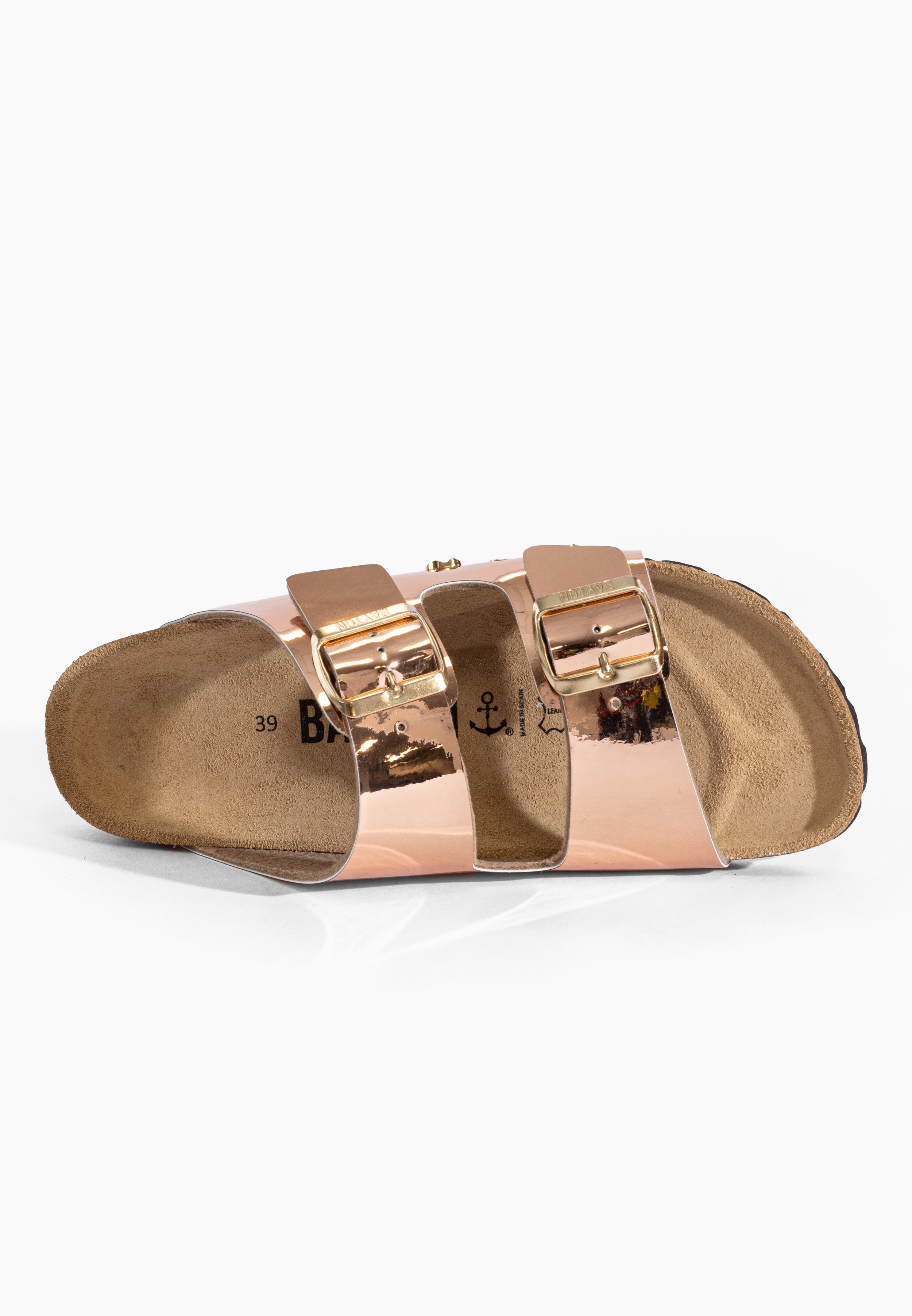 Rivalta Rose Gold Sandals