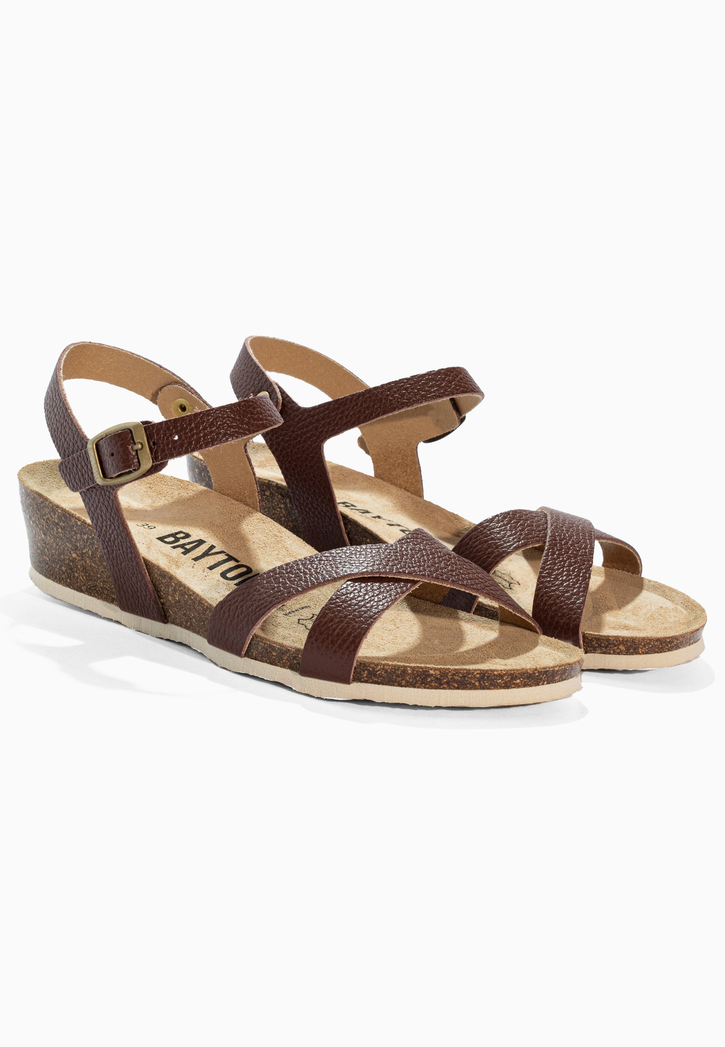 Sandales Canberra Marron en Cuir