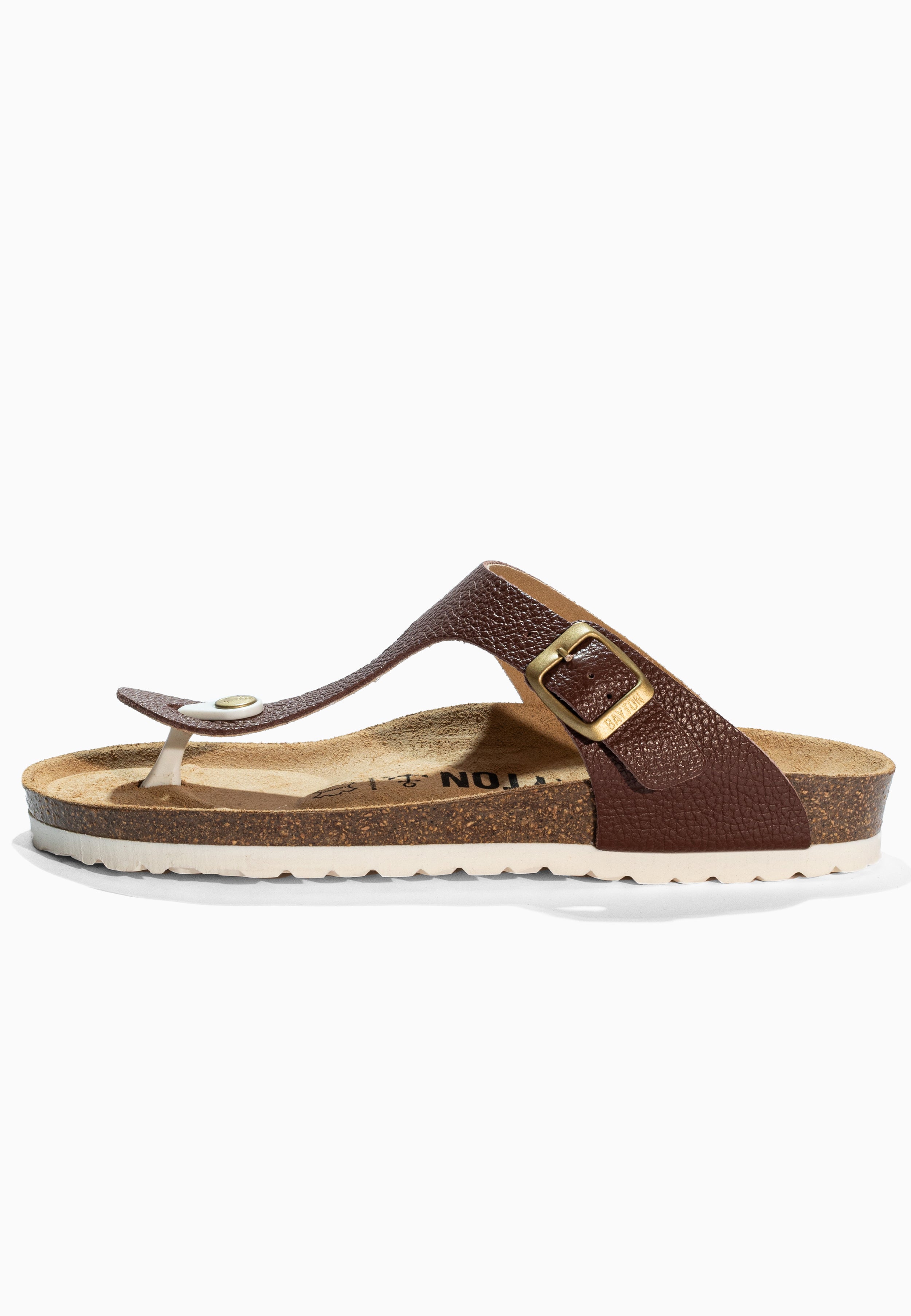 Brown Leather Mercury Sandals