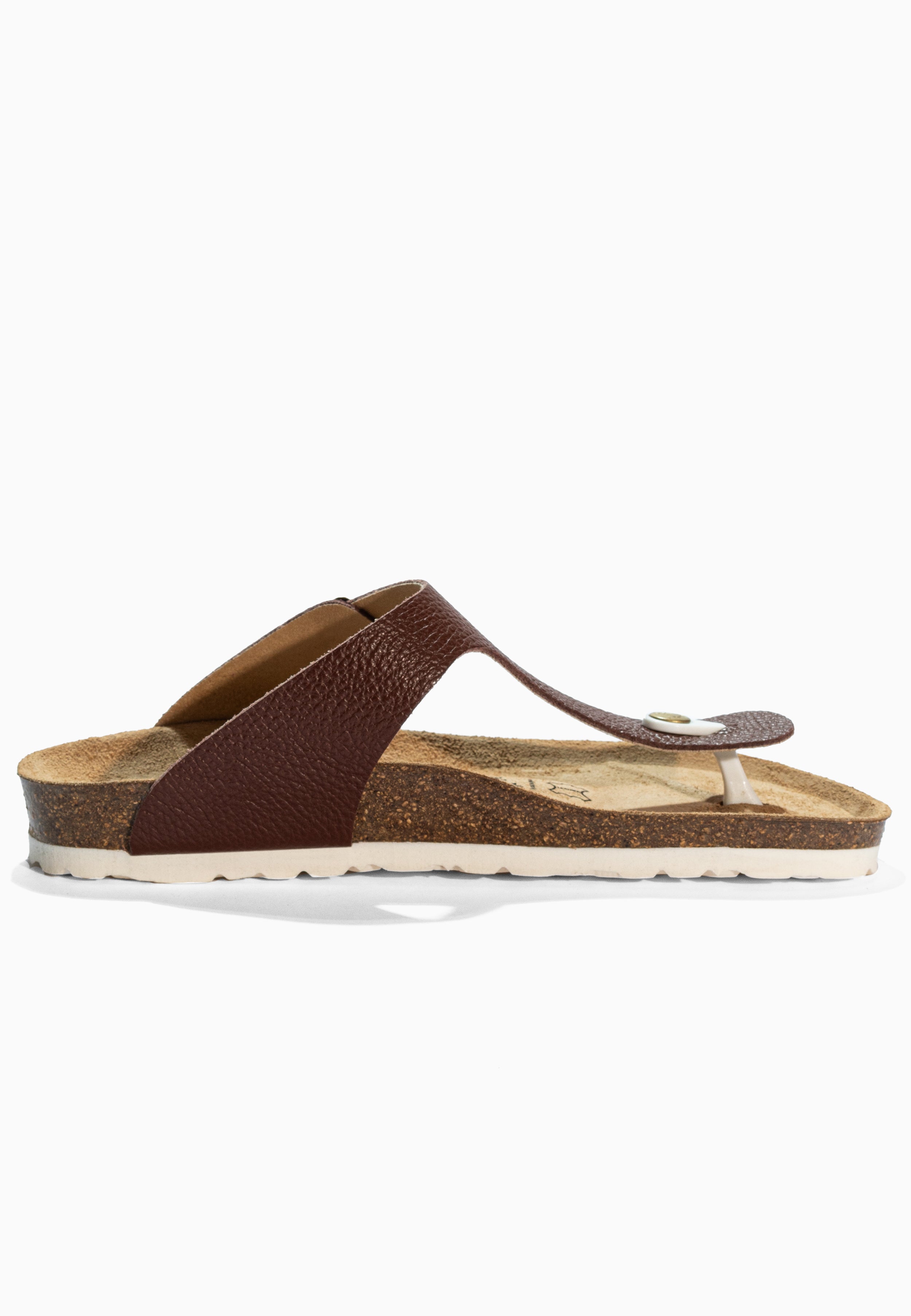 Brown Leather Mercury Sandals