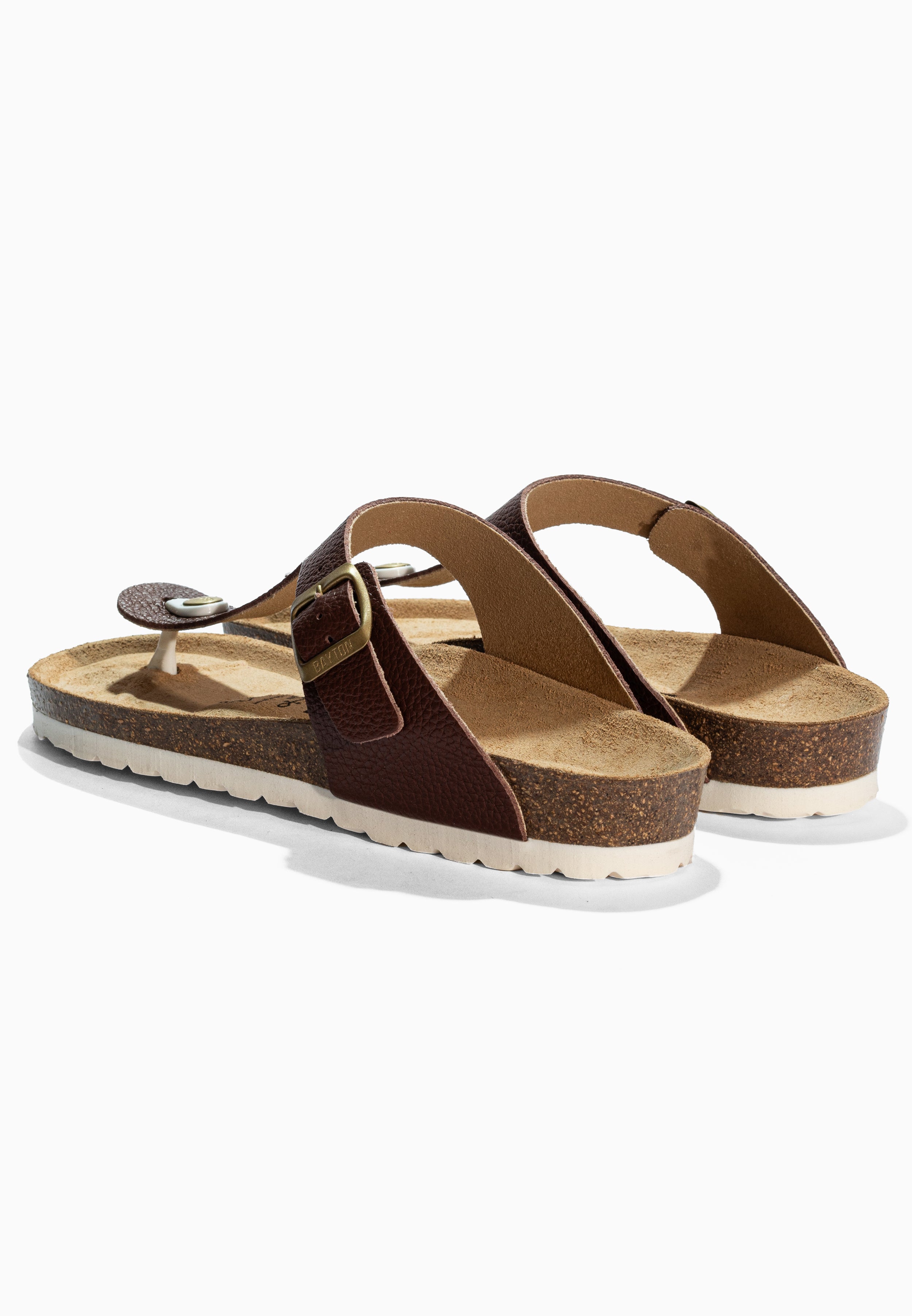 Sandales Mercure Marron en Cuir