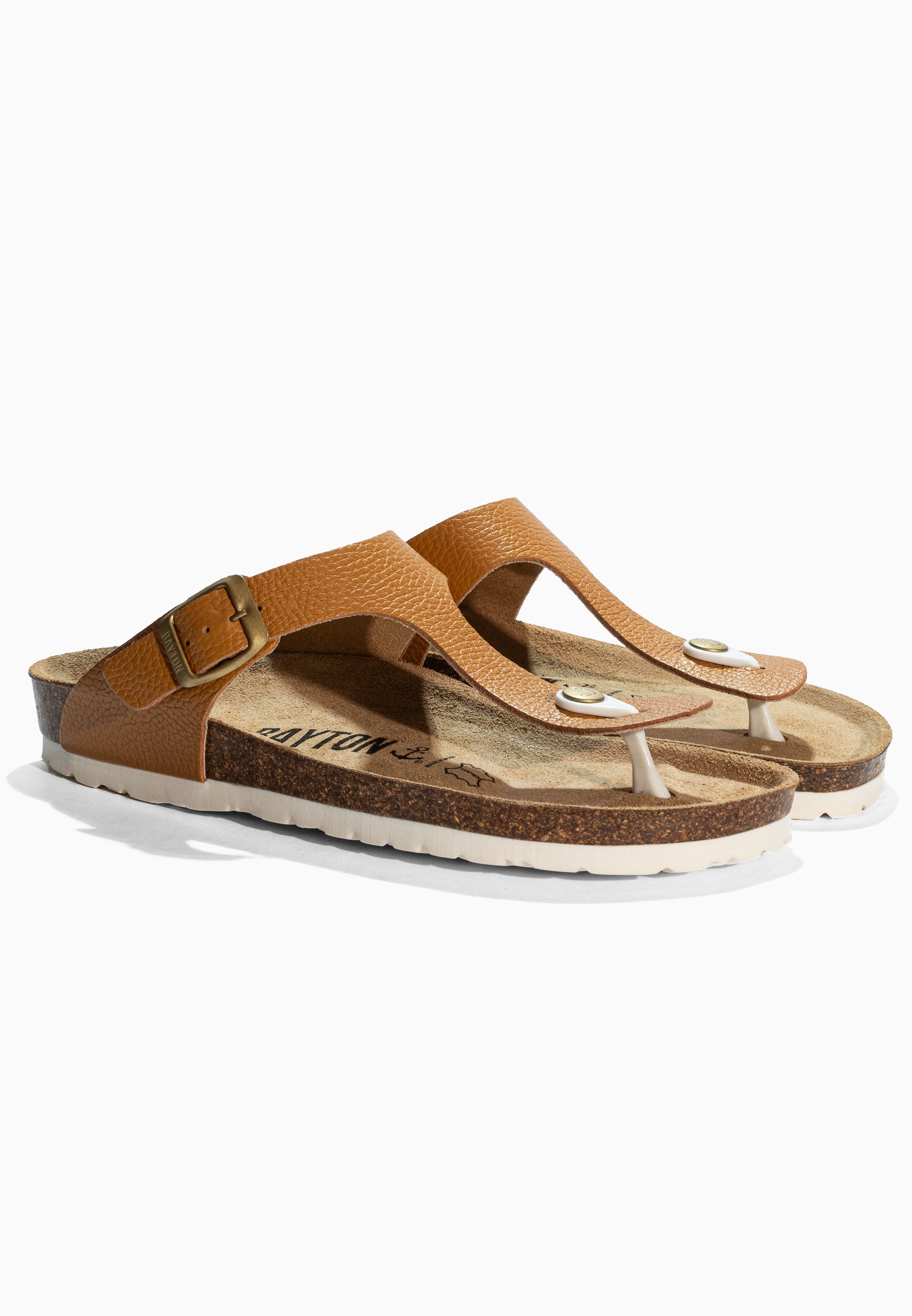 Sandales Mercure Camel en Cuir