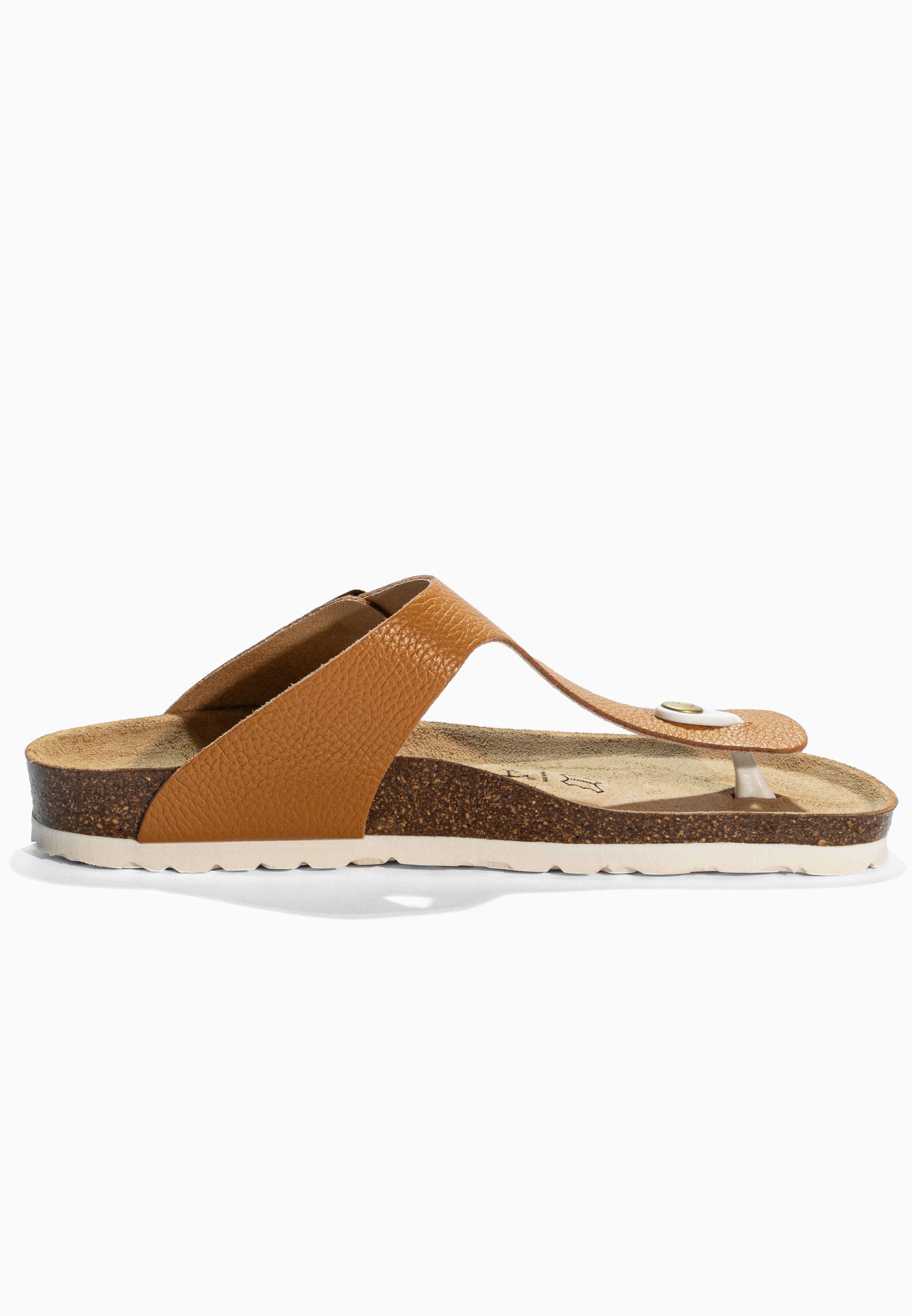 Mercure Camel Leather Sandals