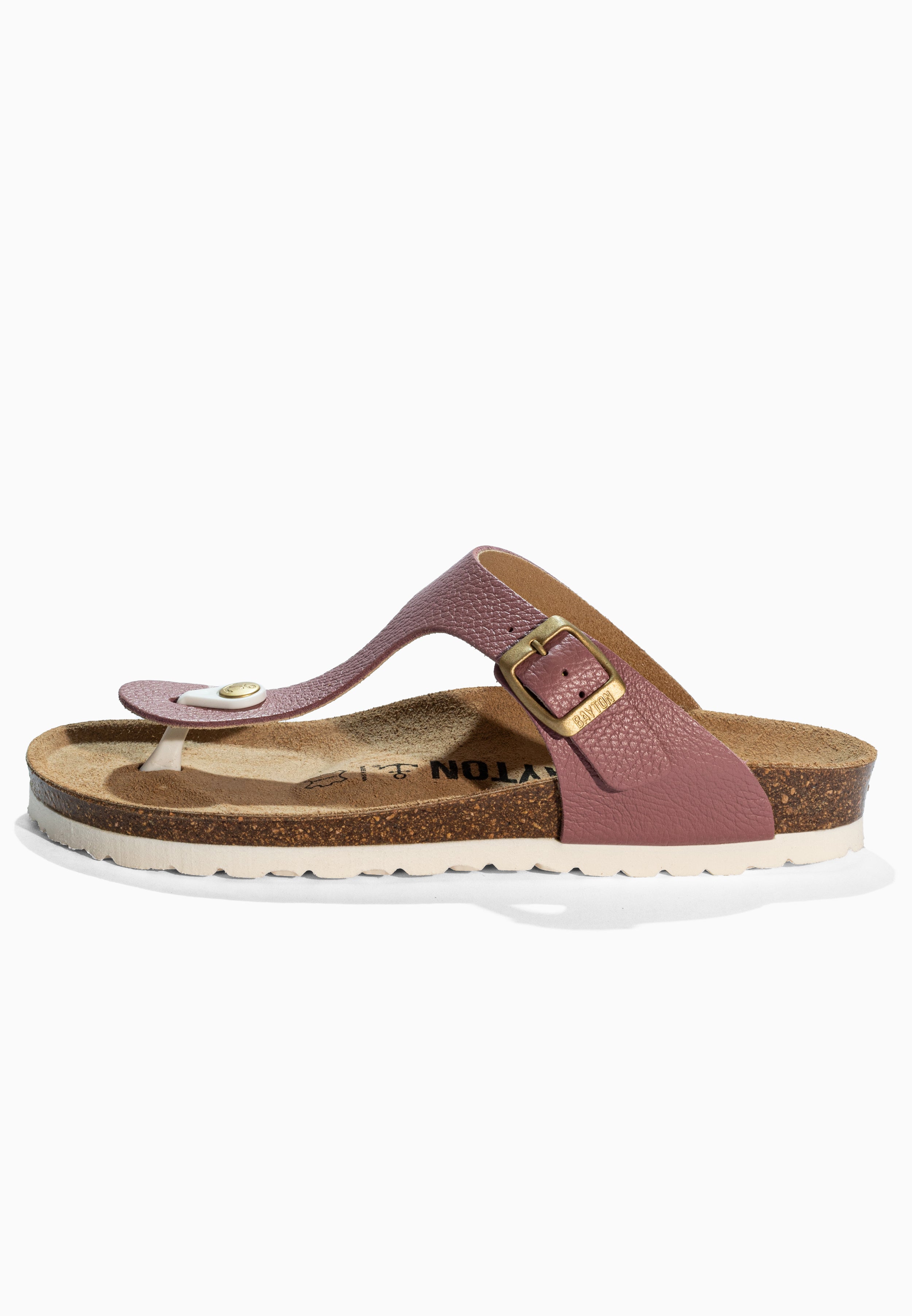 Sandales Mercure Rose en Cuir