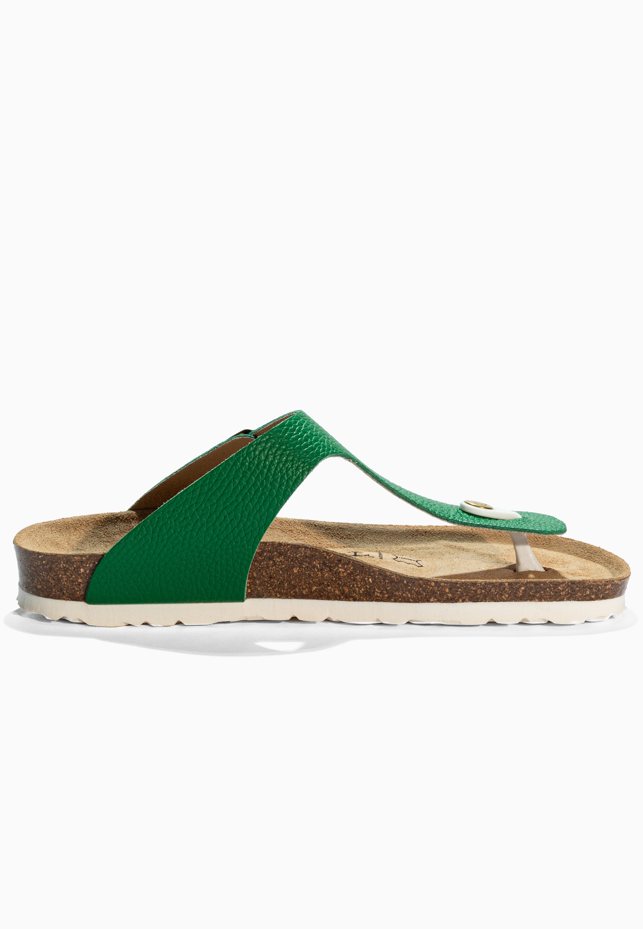 Sandales Mercure Vert en Cuir