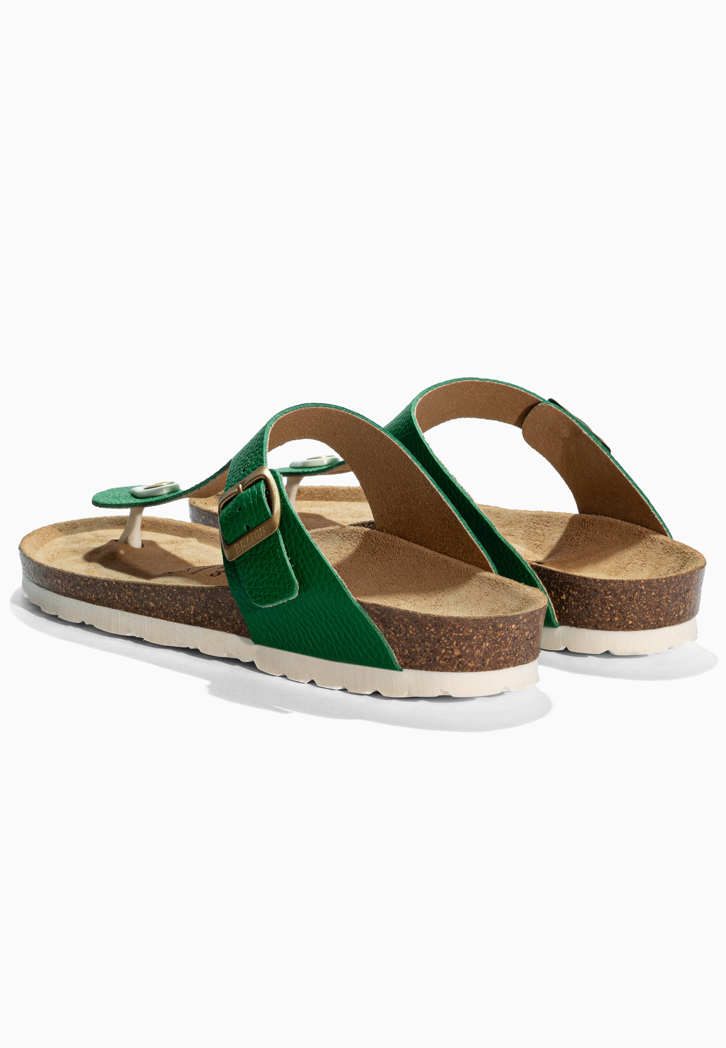 Sandales Mercure Vert en Cuir