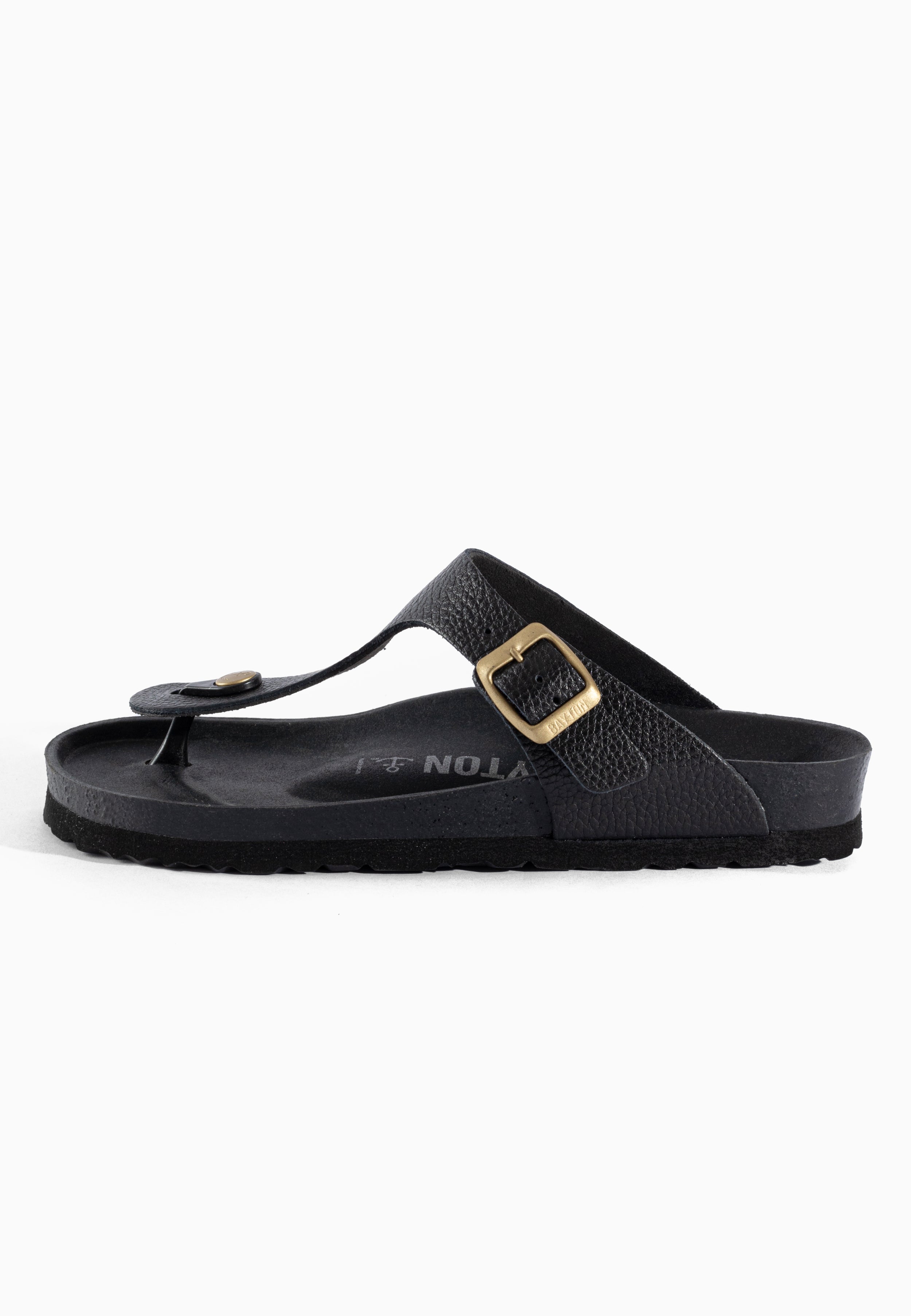 Sandales Mercure Noir en Cuir