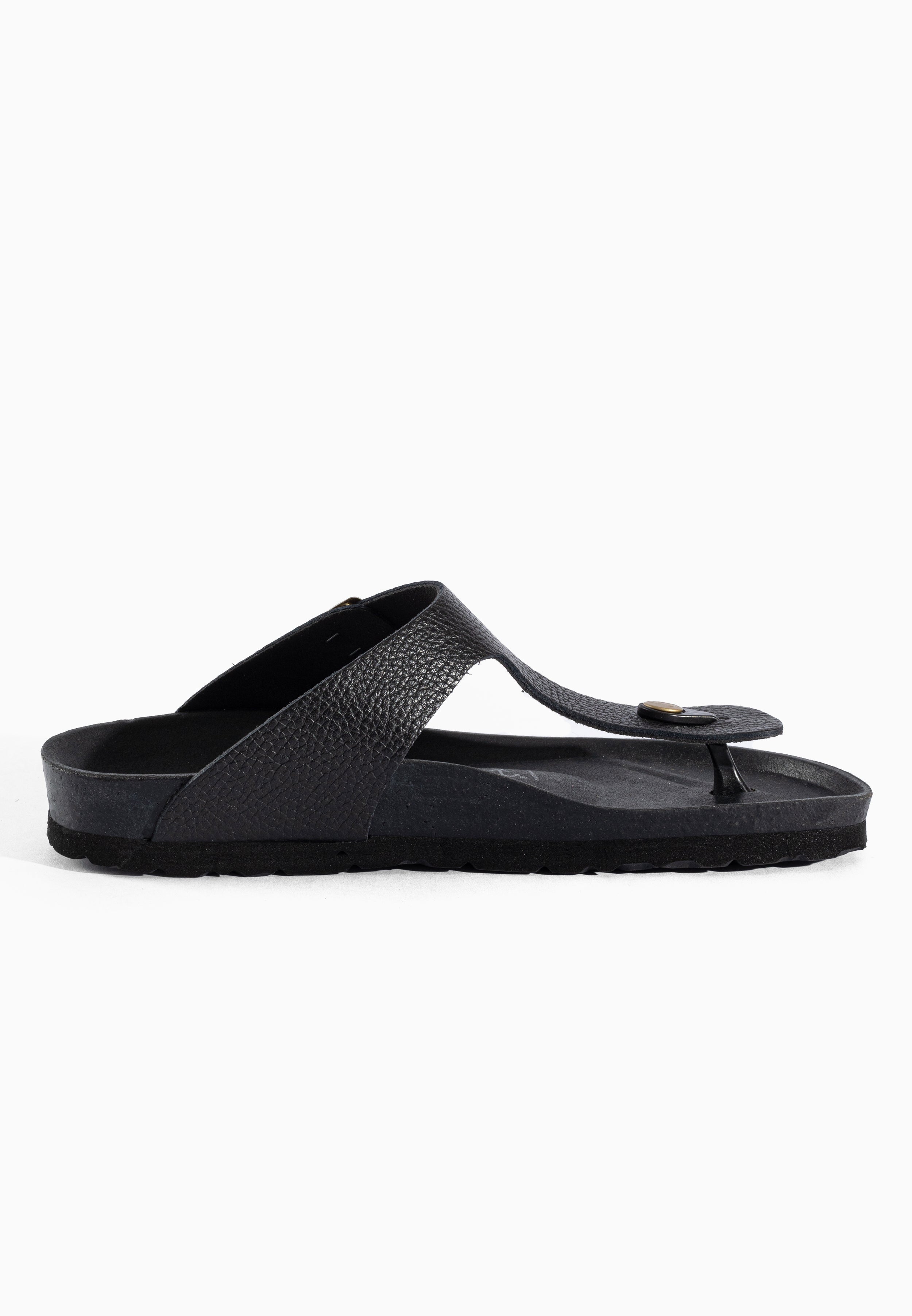 Sandales Mercure Noir en Cuir