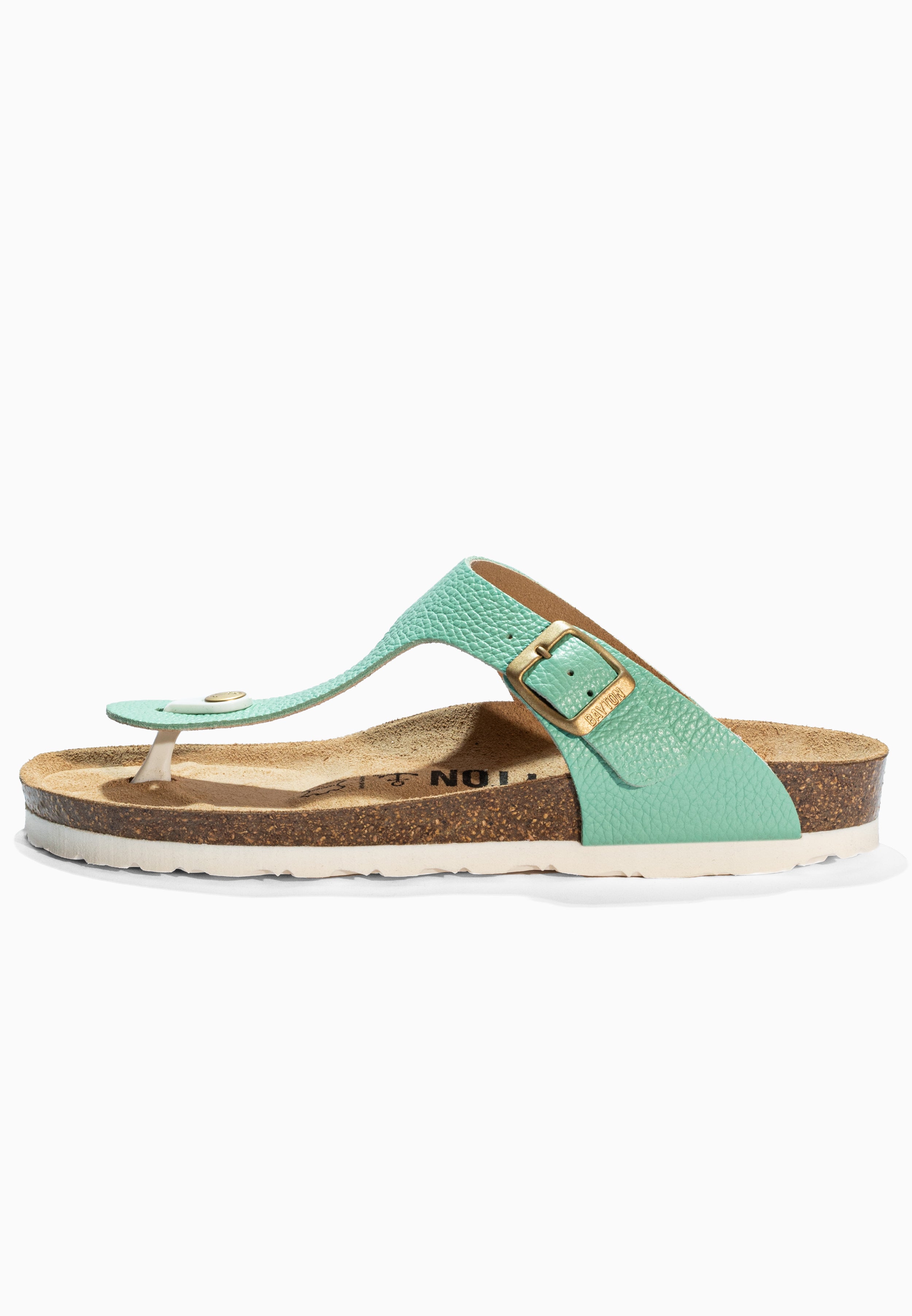 Mercury Mint Leather Sandals