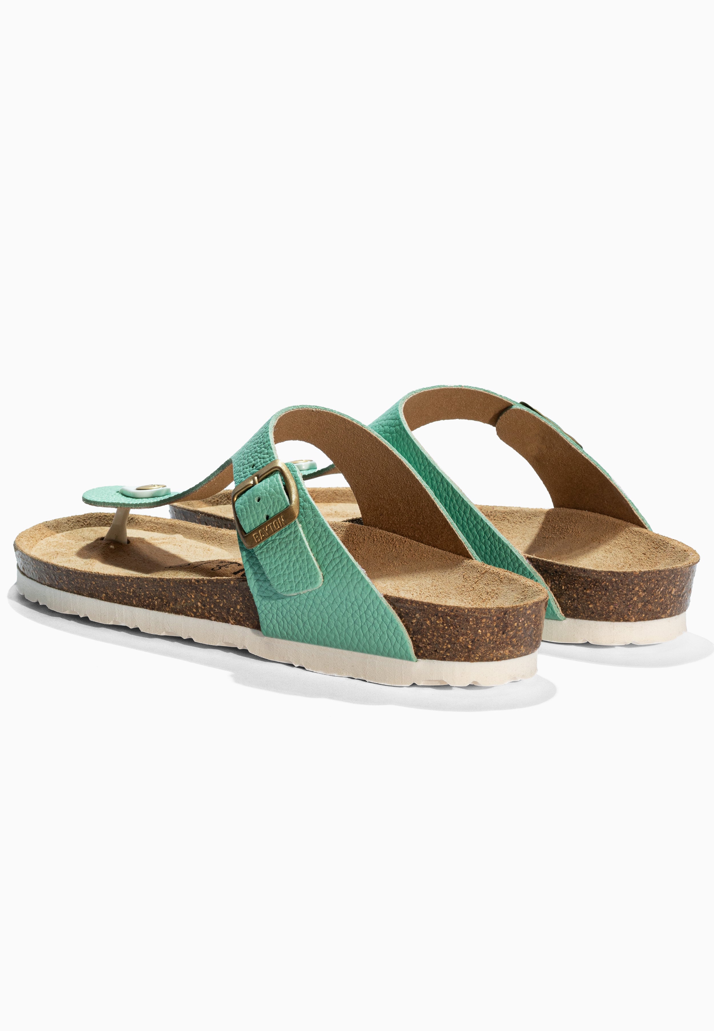 Mercury Mint Leather Sandals