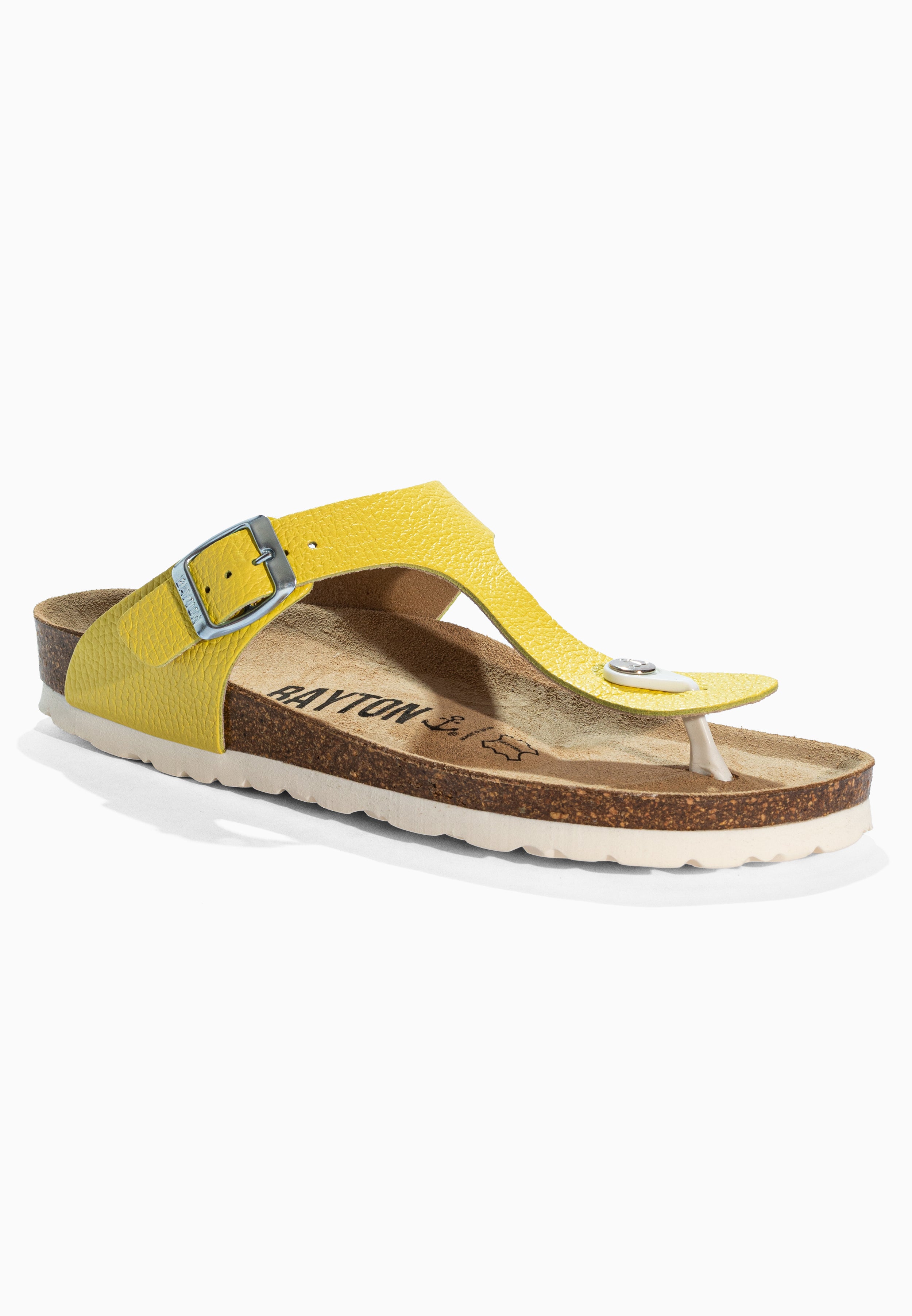 Sandales Mercure Jaune en Cuir