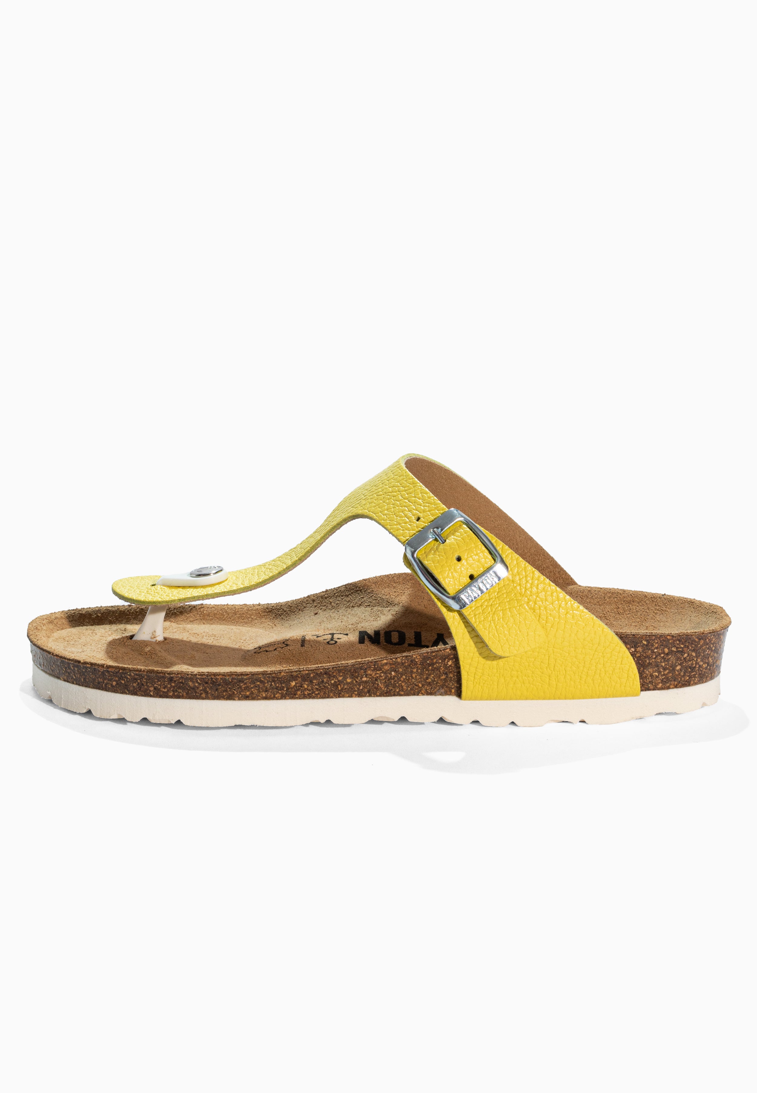 Sandales Mercure Jaune en Cuir